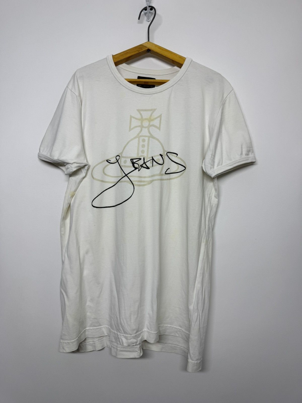 Vivienne Westwood Vintage Y2k Vivienne Westwood Anglomania🤍 Print T-Shirt 00’s Size L / US 10 / IT 46 - 4 Thumbnail
