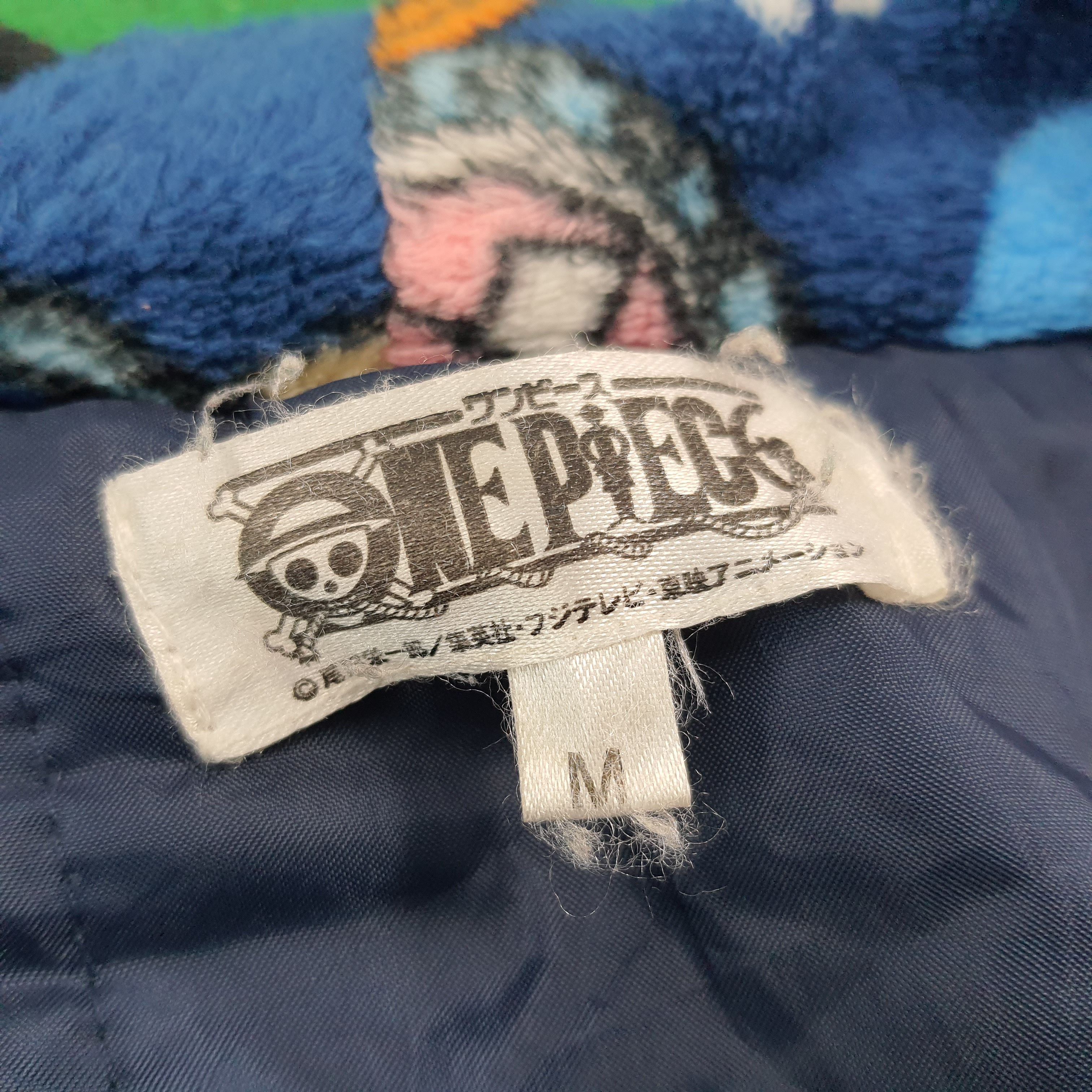 Japanese Brand × One Piece × Vintage Vintage One Piece Anime Japan Brand Fleece Kimono Size US L / EU 52-54 / 3 - 4 Thumbnail