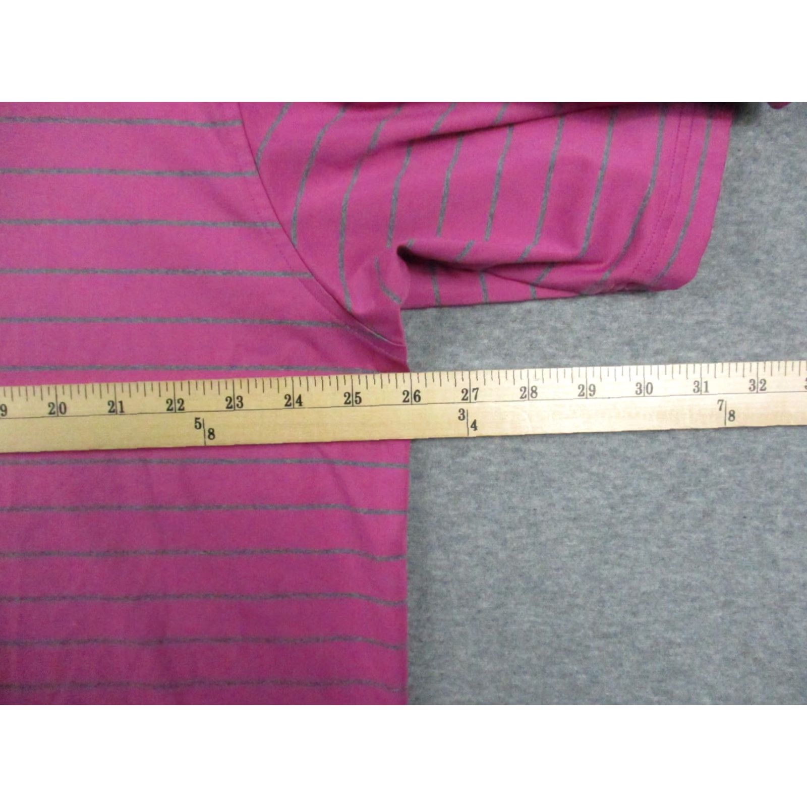 Peter Millar Peter Millar Polo Shirt XL Men Summer Comfort Purple Stripe Golf Stretch Polo Shirt Size US XL / EU 56 / 4 - 6 Thumbnail