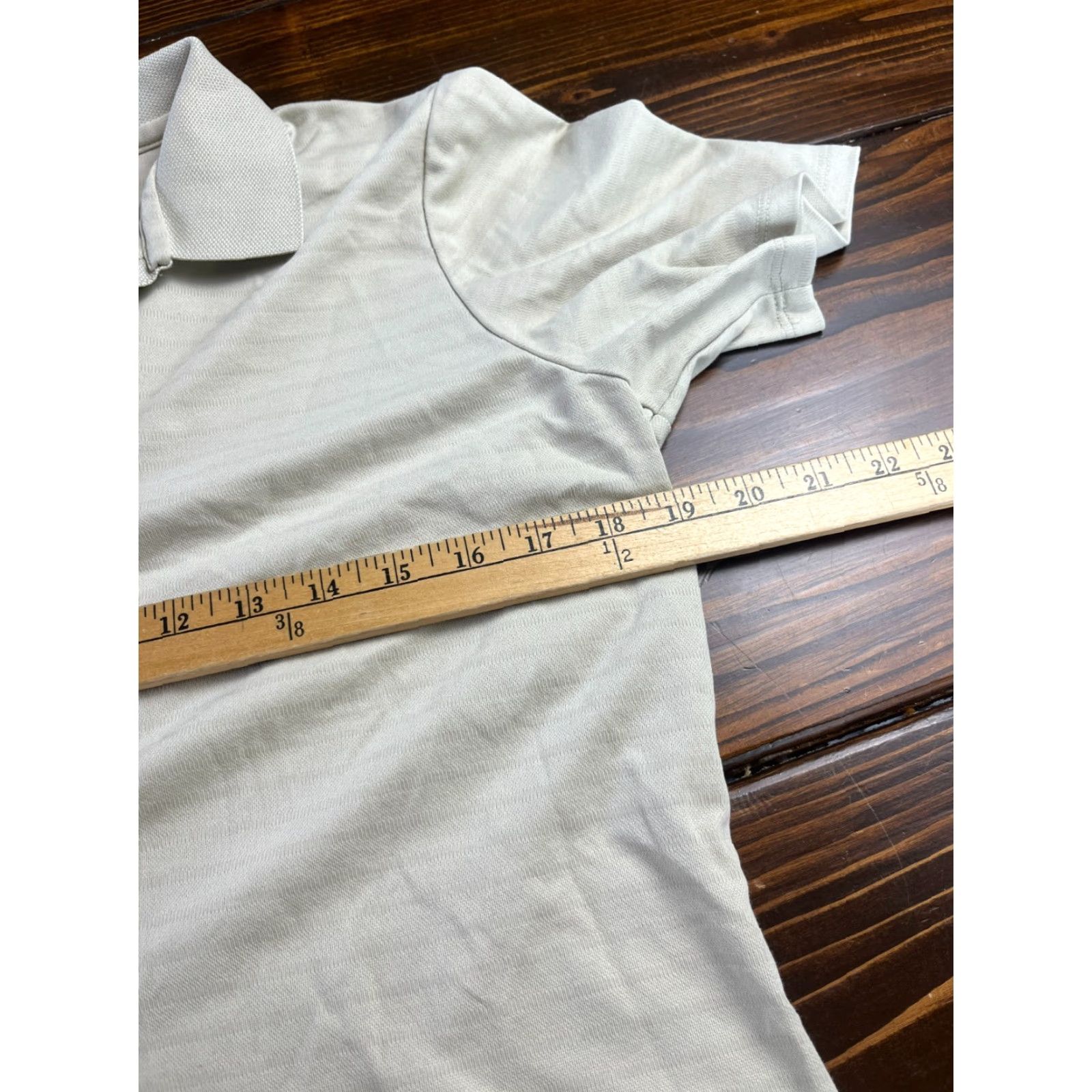 Cutter & Buck Cutter & Buck Shirt Women Large Tan Golf Polo CB Dry Tech Size L / US 10 / IT 46 - 6 Thumbnail