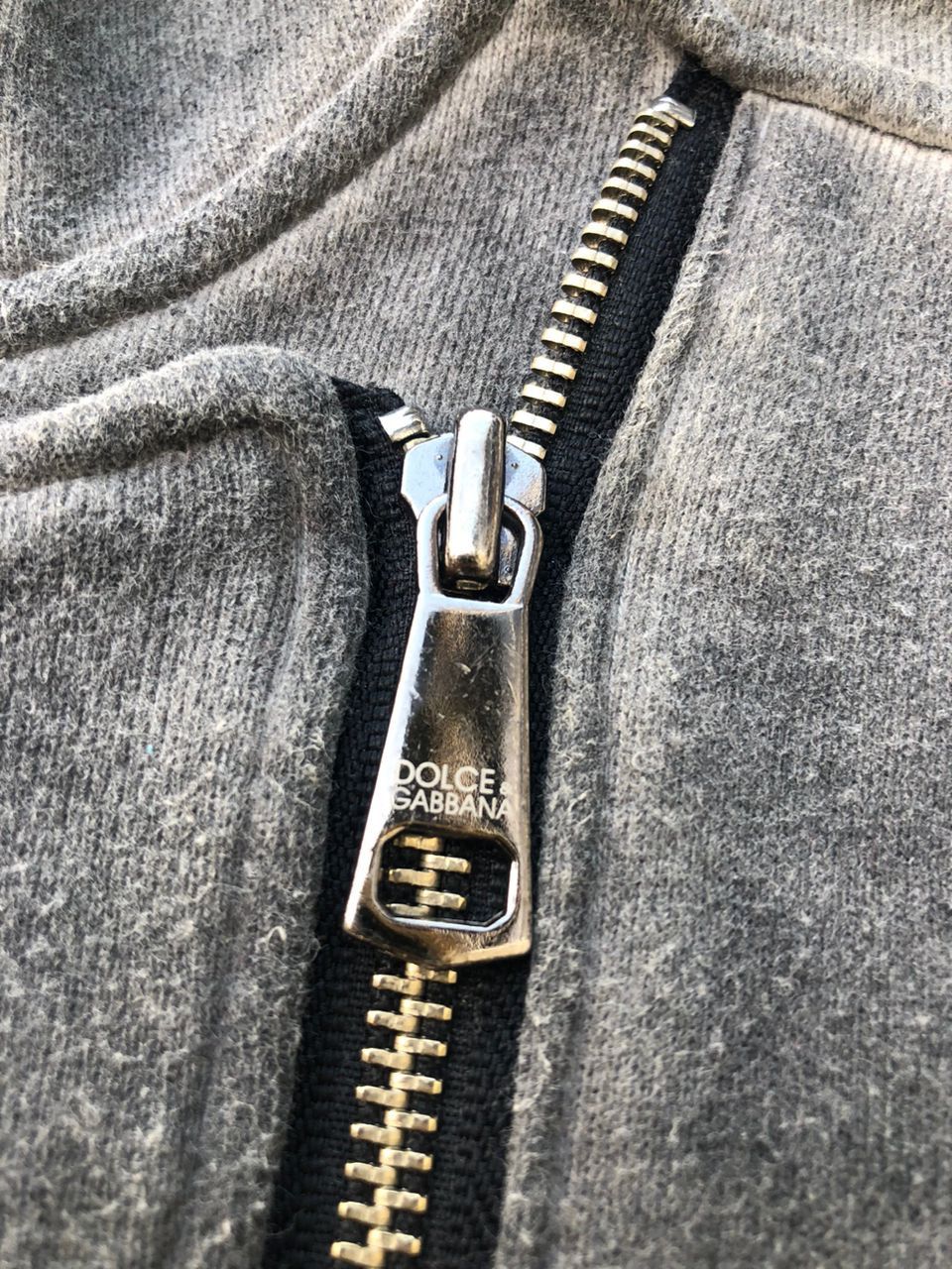 Dolce & Gabbana D&G Dolce and Gabbana Washed Asymmetrical Hoodie Size S / US 4 / IT 40 - 6 Thumbnail