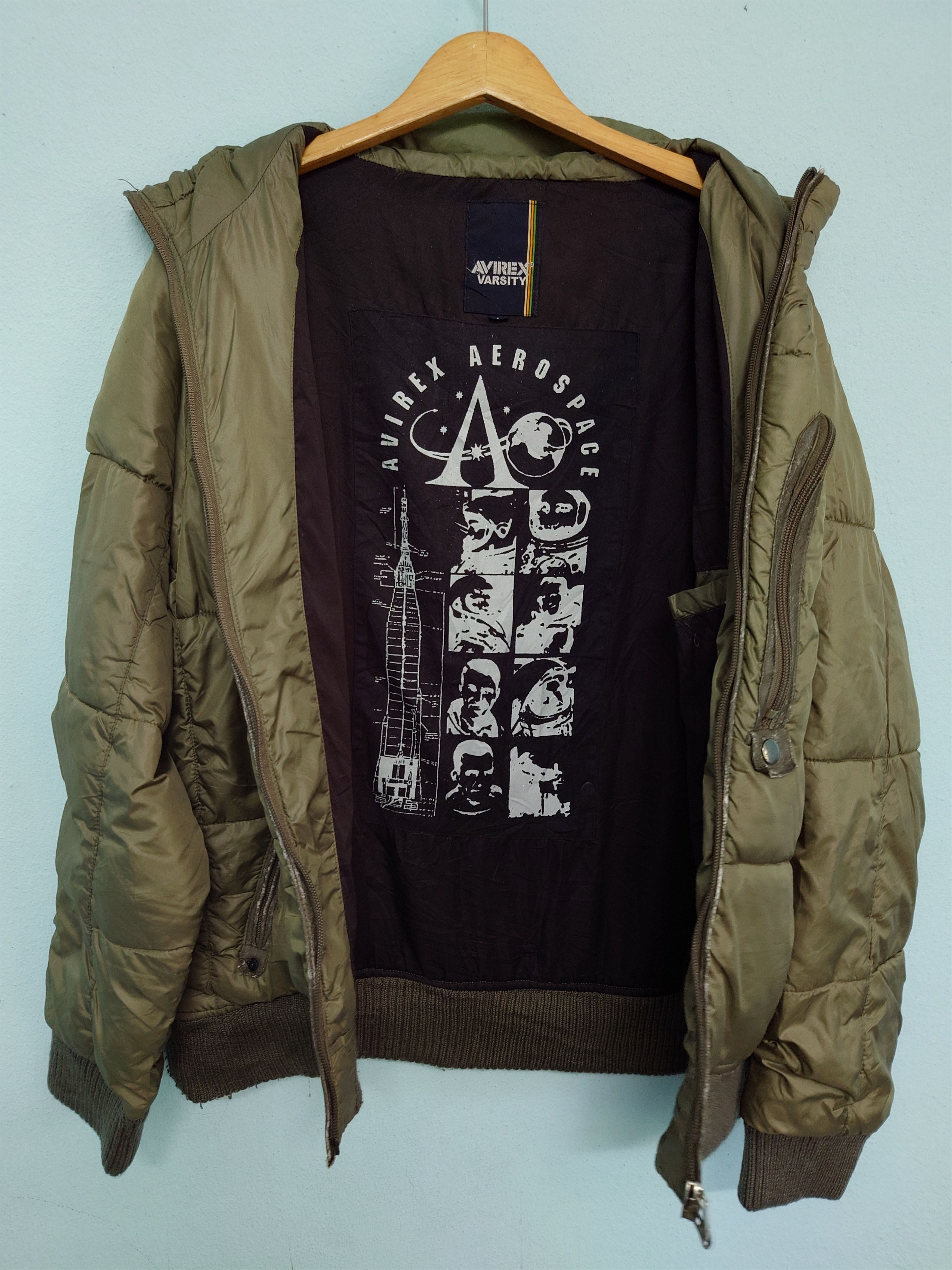 Avirex Avirex Aerospace "NASA" Puffer Jacket Japanese Archive Size US L / EU 52-54 / 3 - 3 Thumbnail