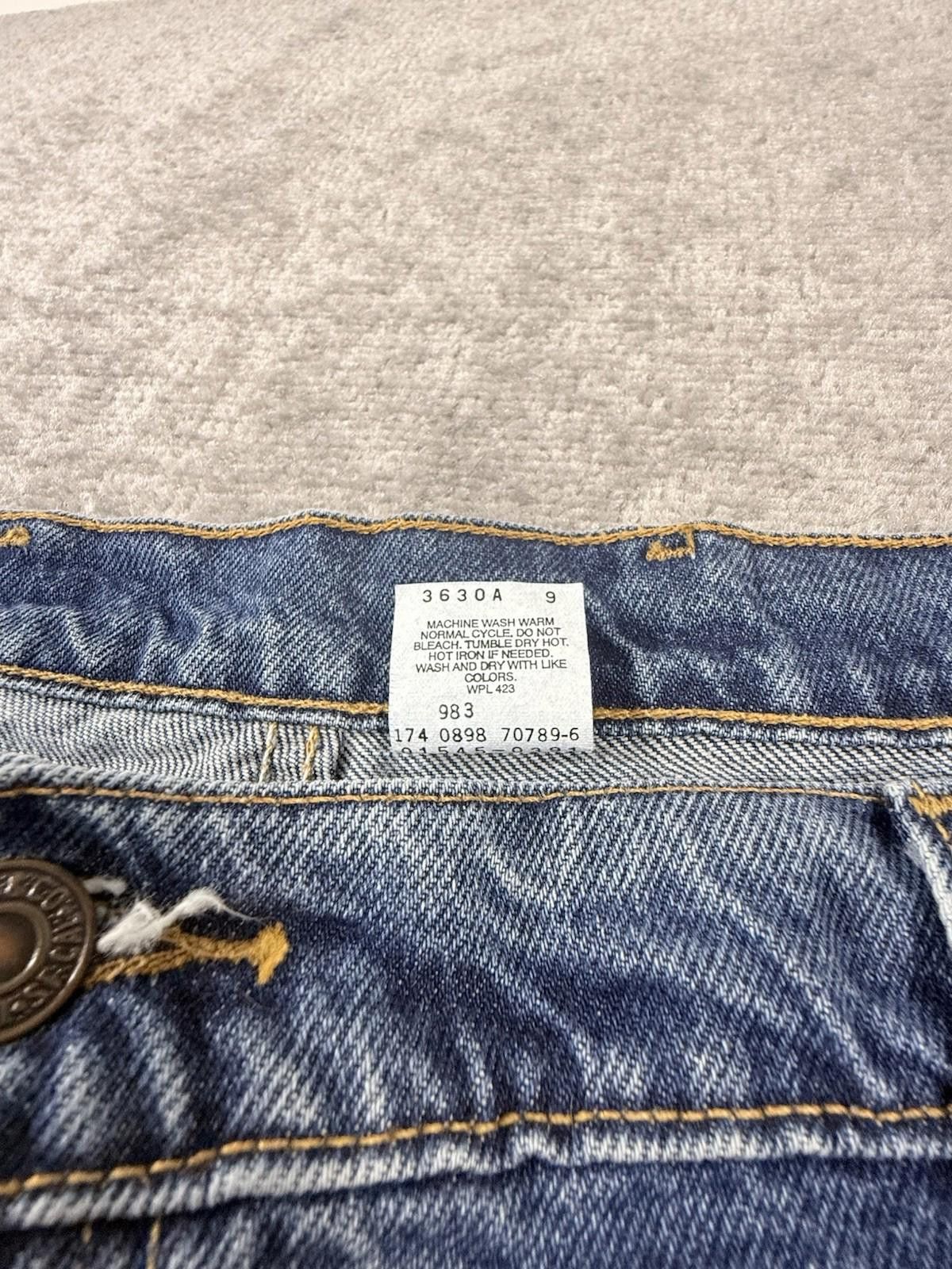Levi's Vintage 90s Levis 545 Leg Brown Tab Jeans Mens Size 52x27 Size US 44 / EU 60 - 8 Thumbnail