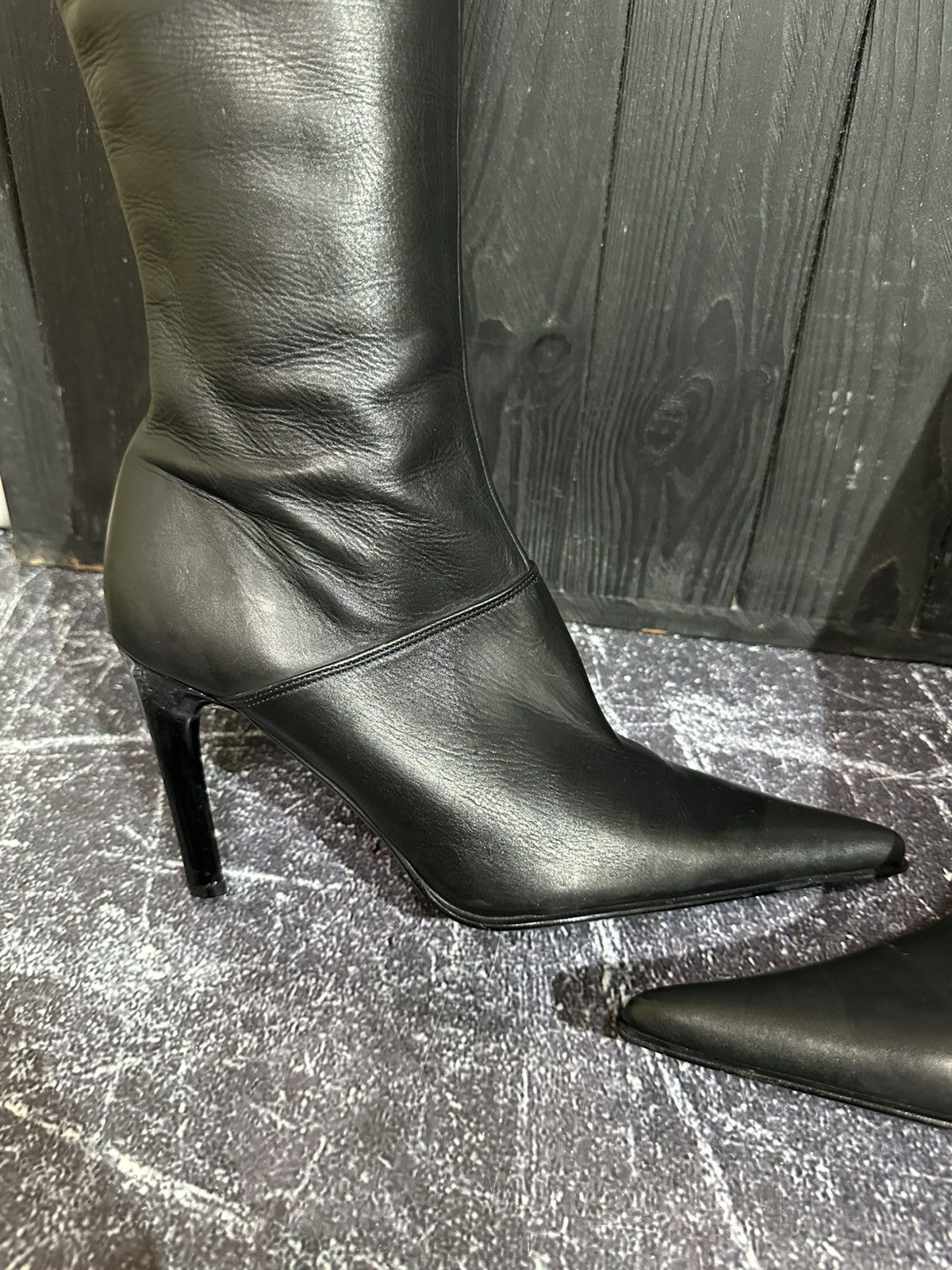 Buffalo London Buffalo London Women’s Leather Heels boots size 38 Size US 8 / IT 38 - 16 Thumbnail