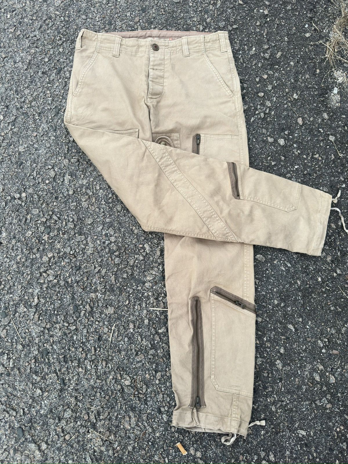 291295=Homme 💥JUST DROPPED💥Cargo Pants 291295 HOMME Multipocket Style Size US 33 - 6 Thumbnail