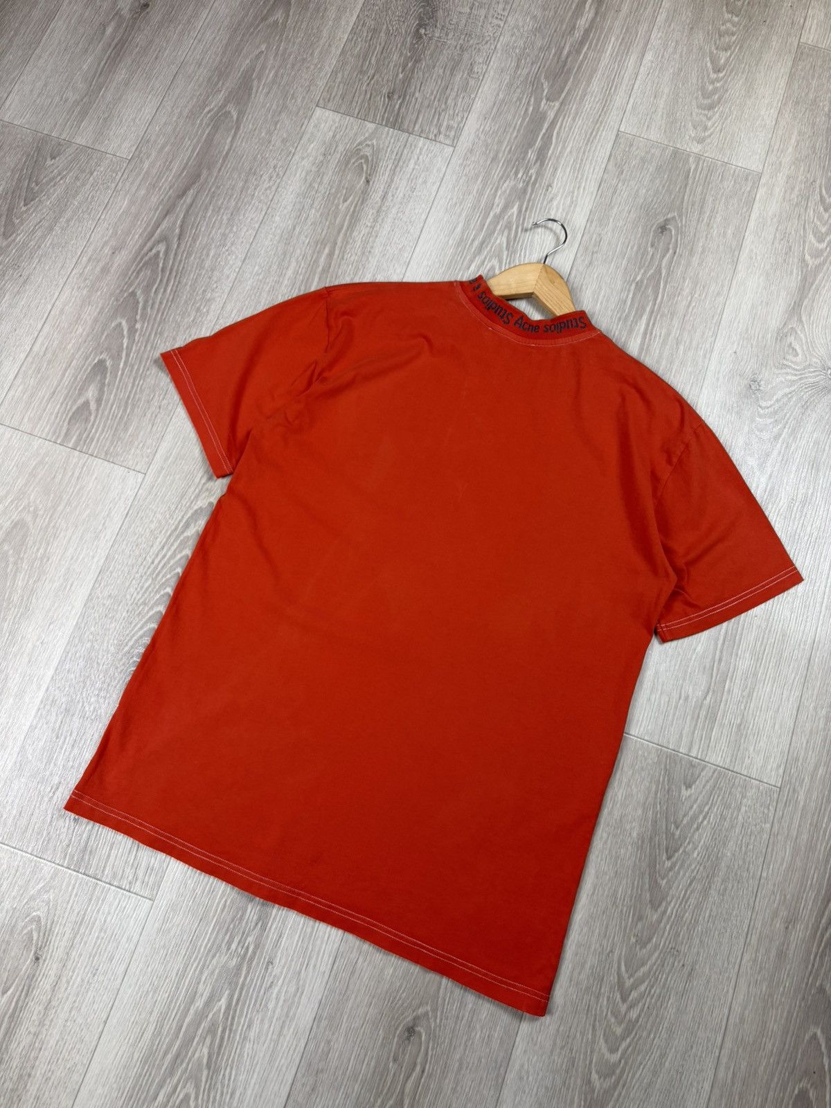 Acne Studios Acne Studios Gojina Dyed Neck Logo T-shirts Size S Size US S / EU 44-46 / 1 - 11 Thumbnail