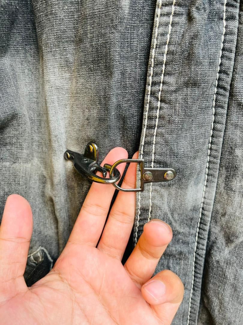 Japanese Brand × Vintage Vintage Allix Design Hook Metal Zipper Hip Hop Fashion Style Size US L / EU 52-54 / 3 - 7 Thumbnail