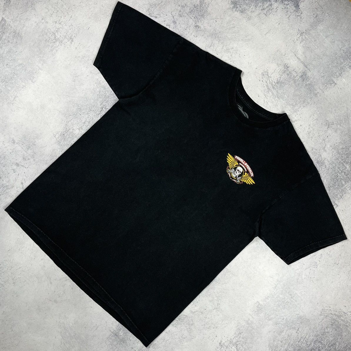 Powell Peralta Vintage Powell Peralta big logo y2k skategang tee 90’s Size US L / EU 52-54 / 3 - 9 Thumbnail
