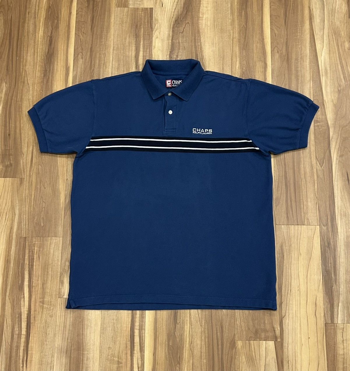 Chaps Ralph Lauren Vintage Chaps Ralph Lauren Polo Shirt Size US L / EU 52-54 / 3 - 1 Thumbnail