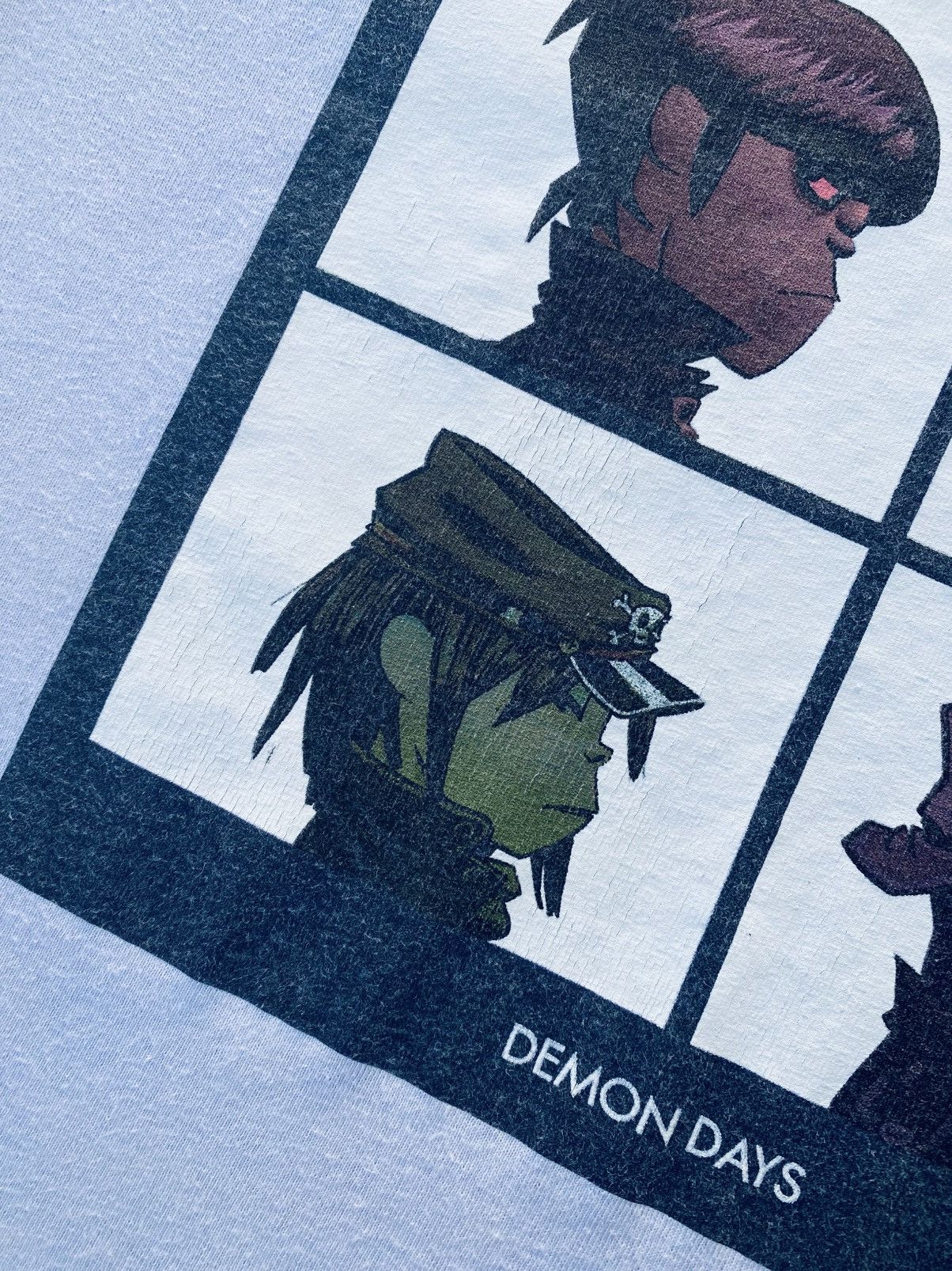 Band Tees Vintage Gorillaz Demon Days Band Tees Size US S / EU 44-46 / 1 - 7 Thumbnail