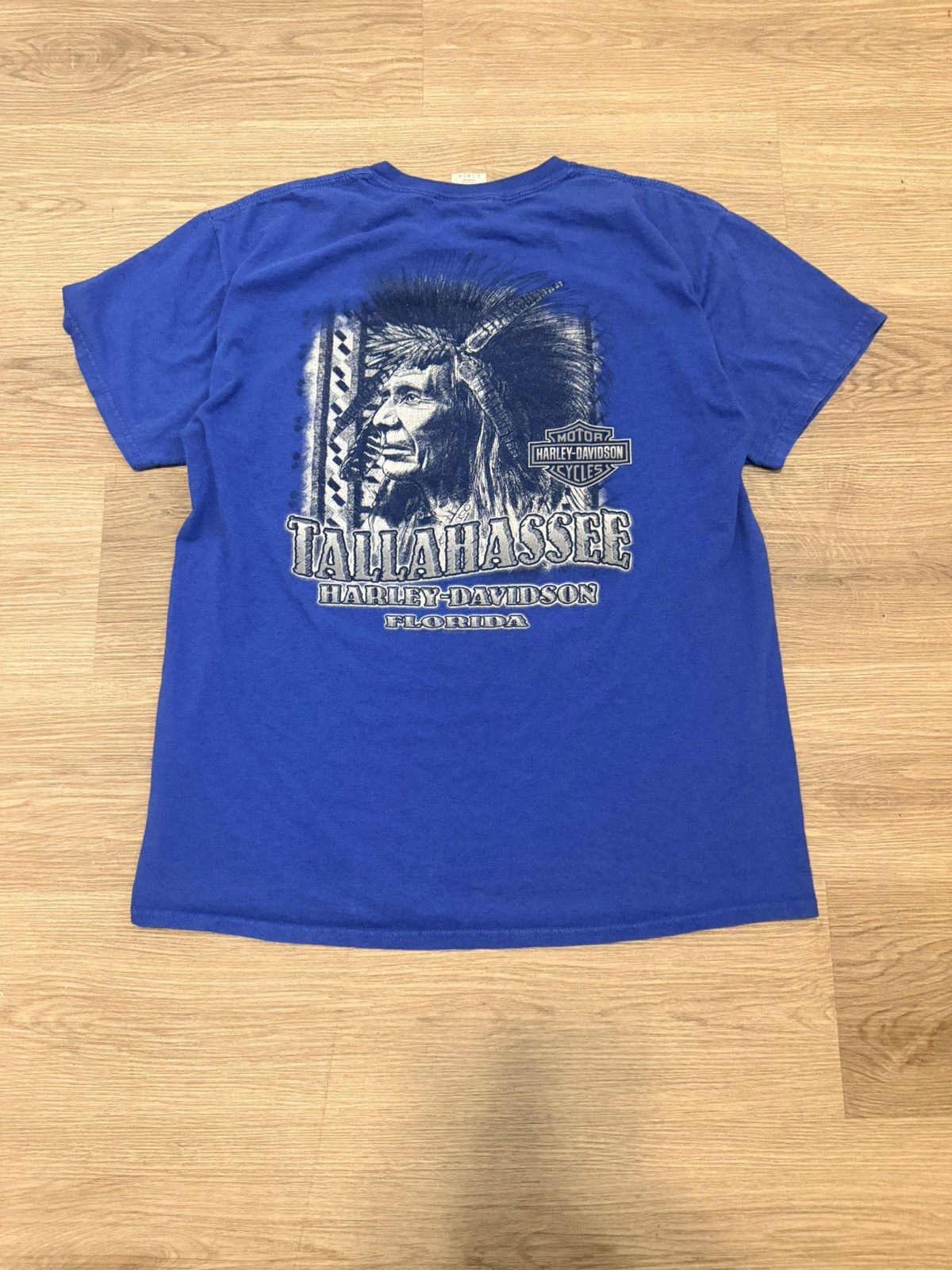 Other Royal blue Harley Davidson T-shirt Size US L / EU 52-54 / 3 - 1 Thumbnail