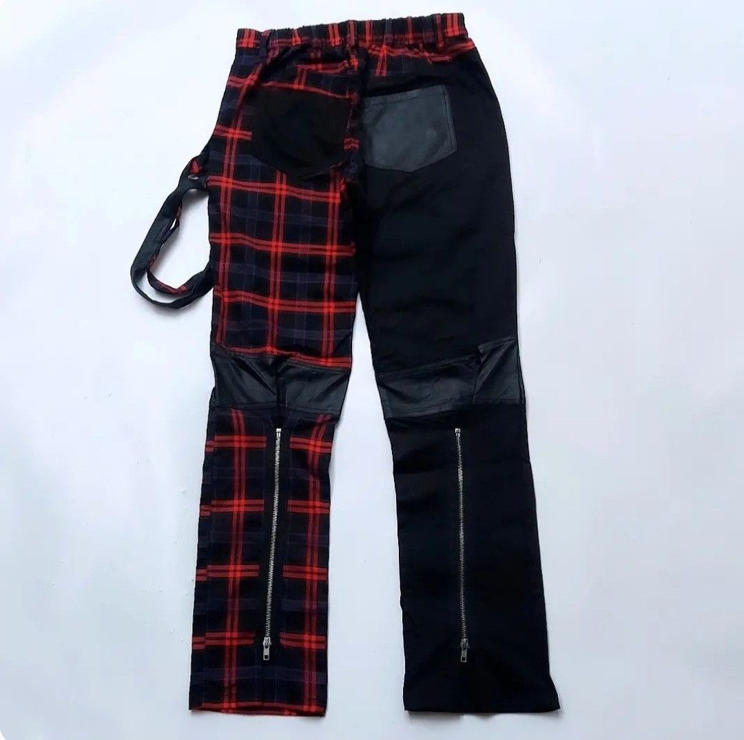 Japanese Brand × Seditionaries Sex Pot Revenge Checkered Tartan Plaid Red Punk Style Size US 30 / EU 46 - 2 Thumbnail
