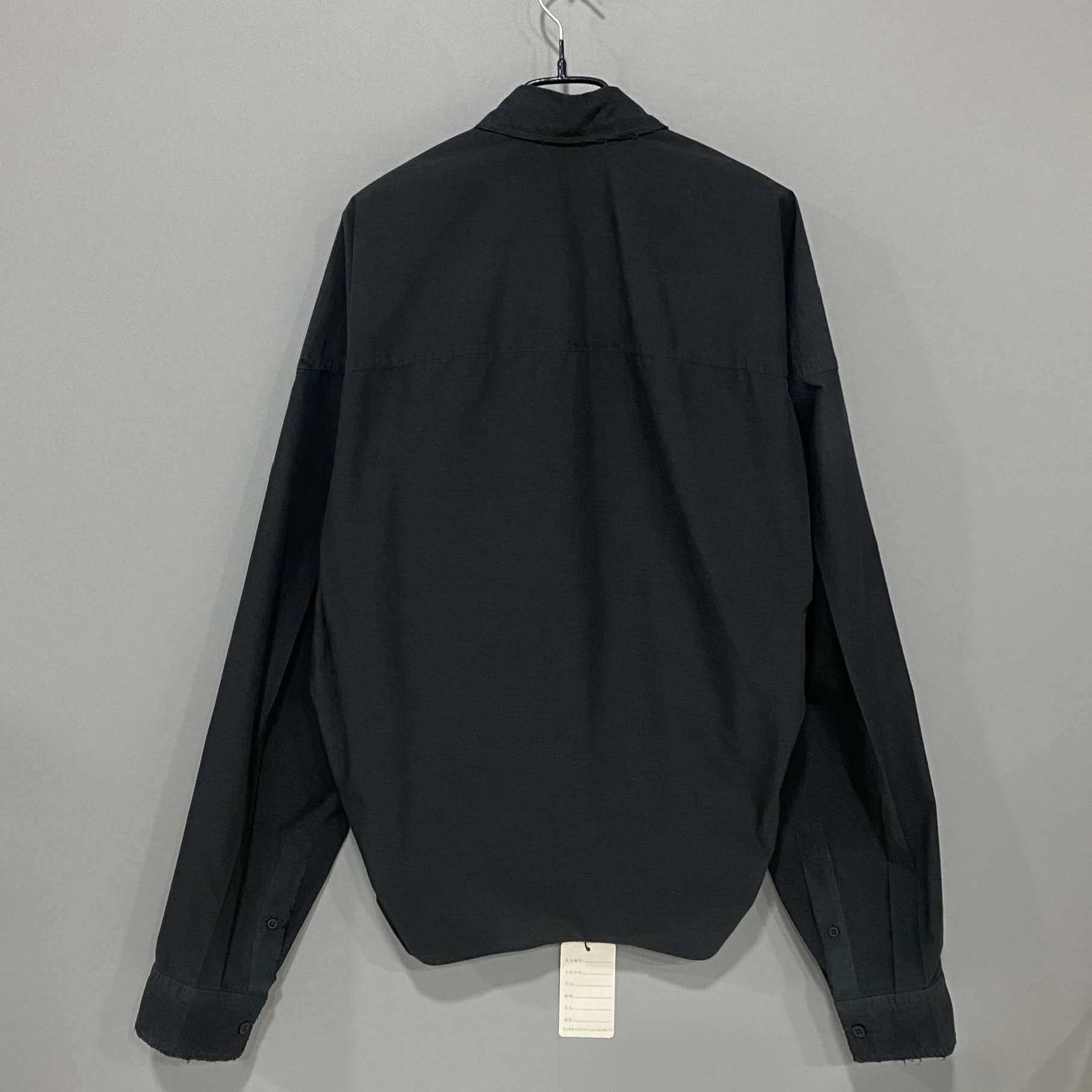 Balenciaga Balenciaga tech fabric distressed shirt XXS Size US XXS / EU 40 - 3 Thumbnail