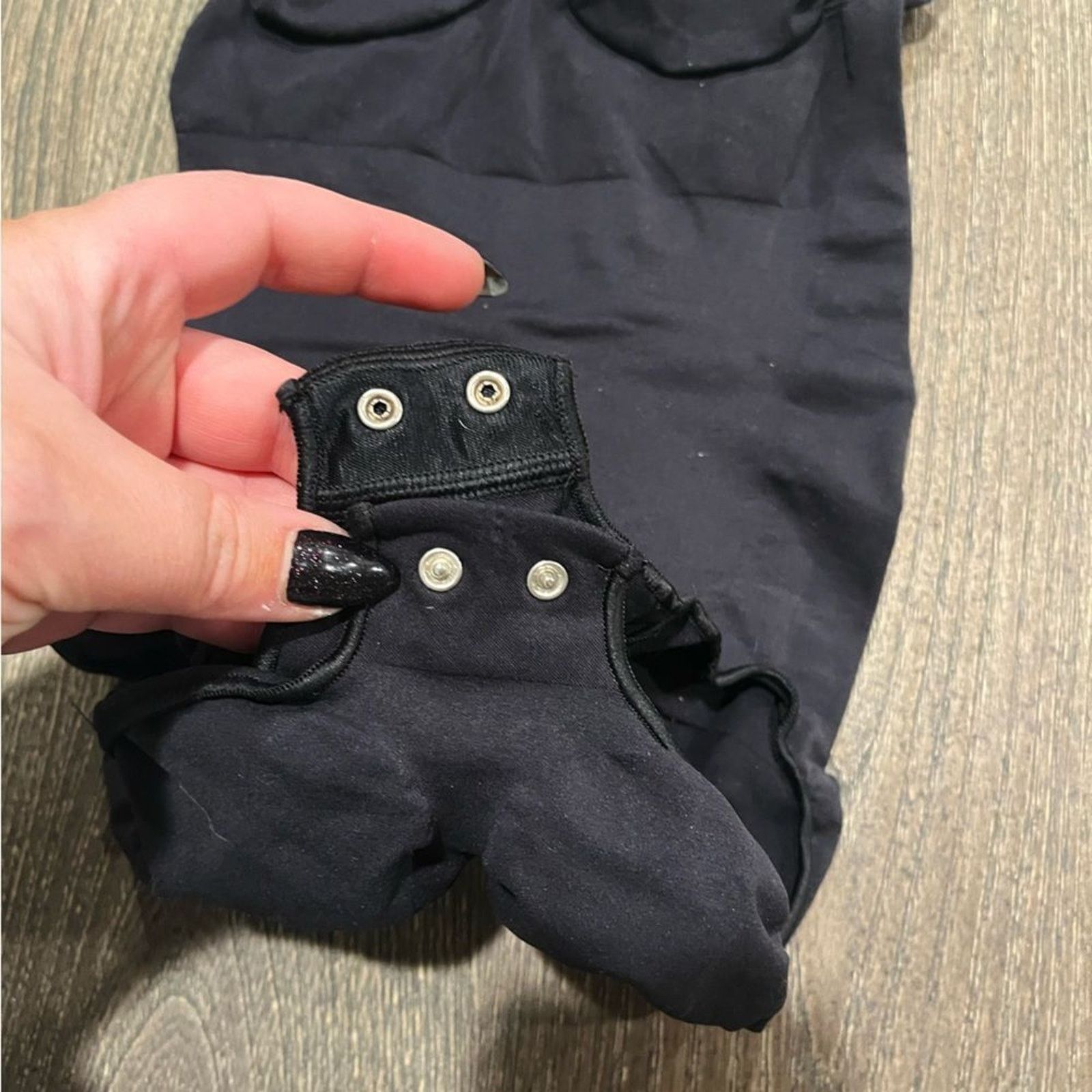 SKIMS NWOT Skims Seamless Sculpt Brief Bodysuit Black Onyx S/M Size ONE SIZE - 2 Thumbnail