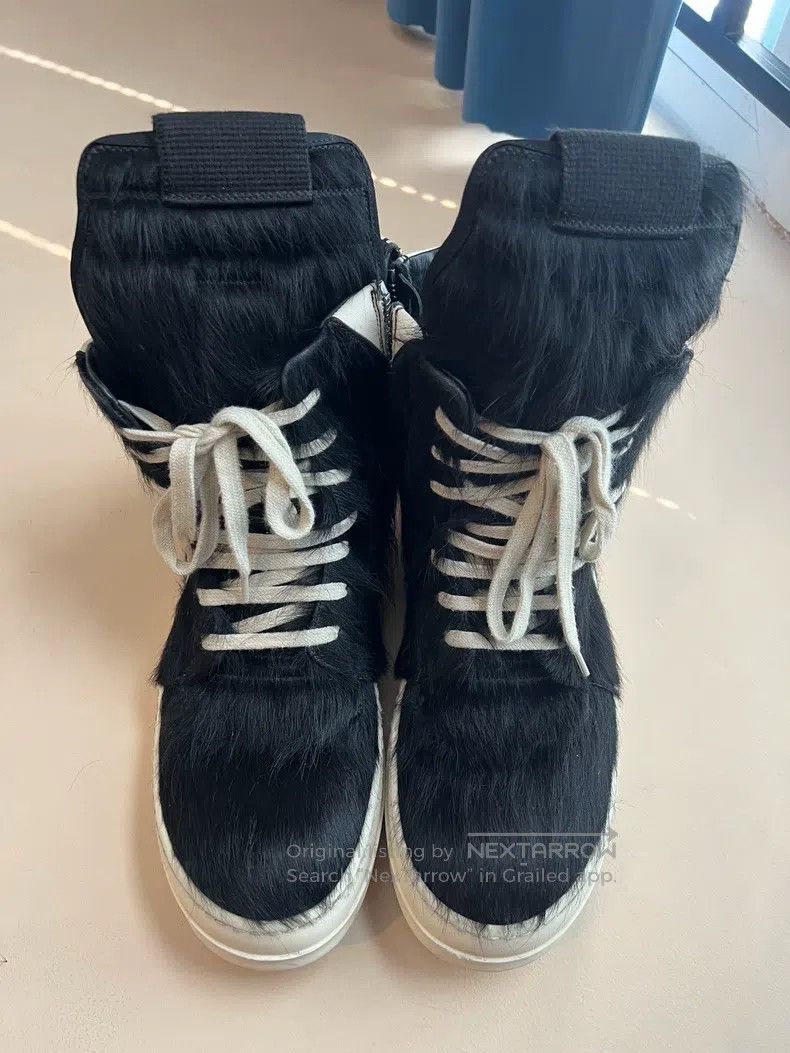 Rick Owens Rick Owens Mainstream Horsehair Inverted Triangle Size US 9 / EU 42 - 2 Thumbnail