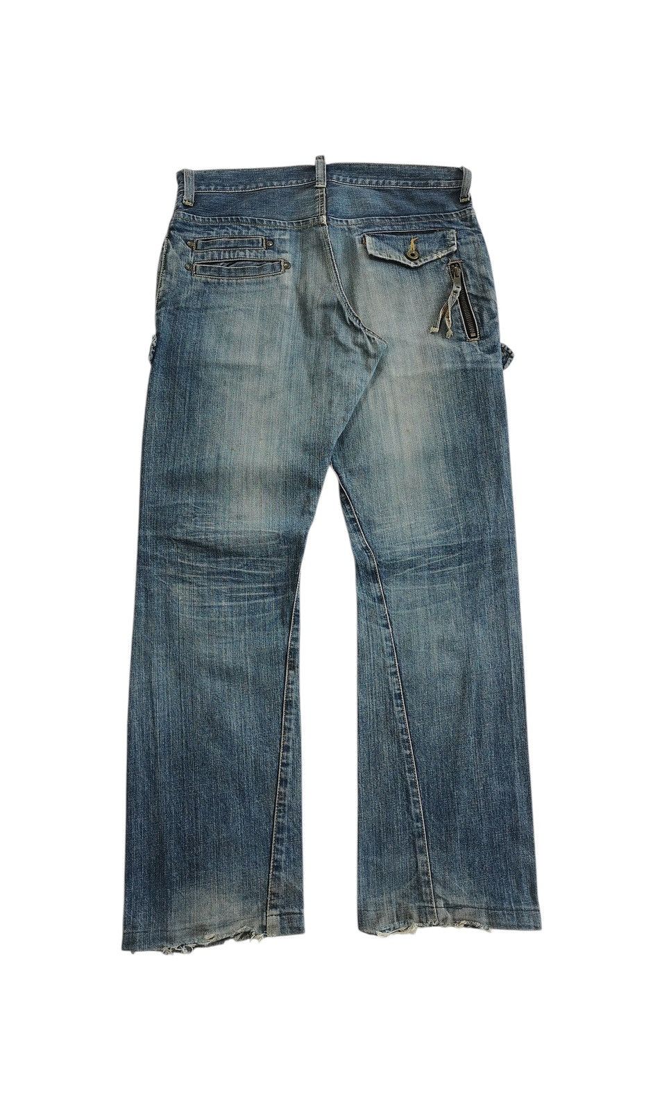 Michel Klein Avantgarde Michel Klein Homme Multipockets, Denim Jeans Size US 32 / EU 48 - 4 Thumbnail