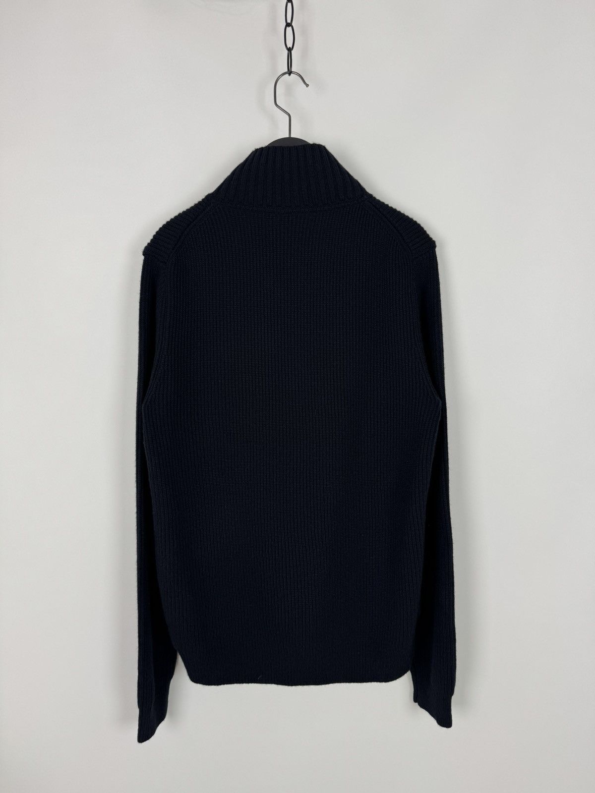 Hackett Hackett London Ribbed Wool Blend Full Zip 2 in 1 Sweater Size US M / EU 48-50 / 2 - 14 Thumbnail