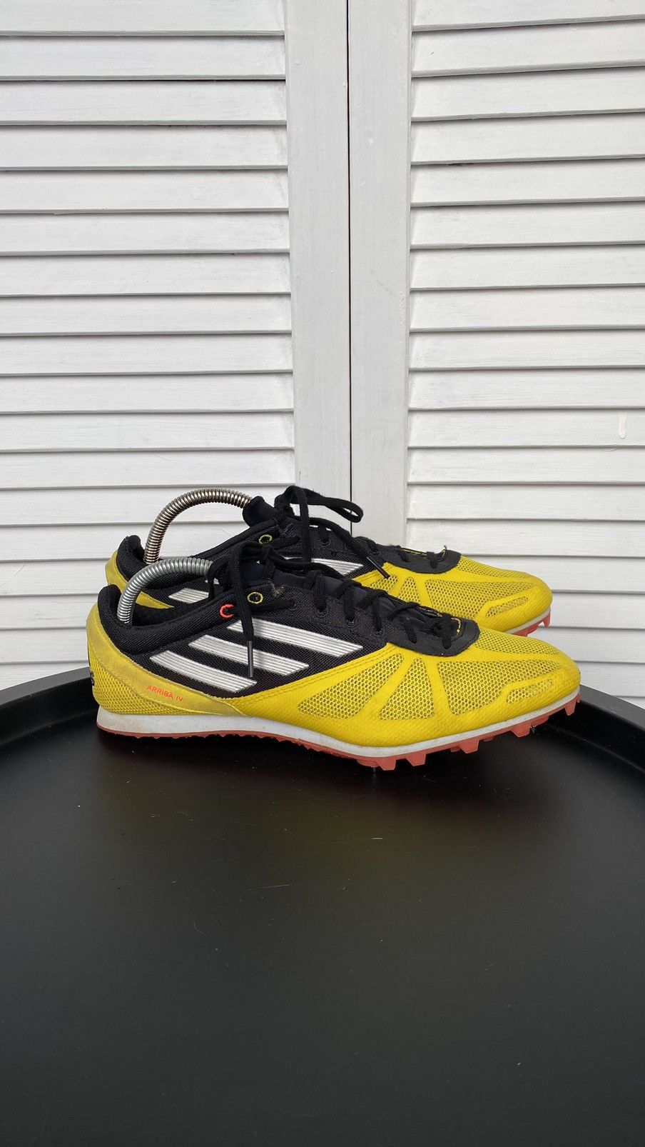 Adidas Adidas Arriba IV 4 m Track Field Cleats Spikes Running Shoes Size US 11 / EU 44 - 1 Thumbnail
