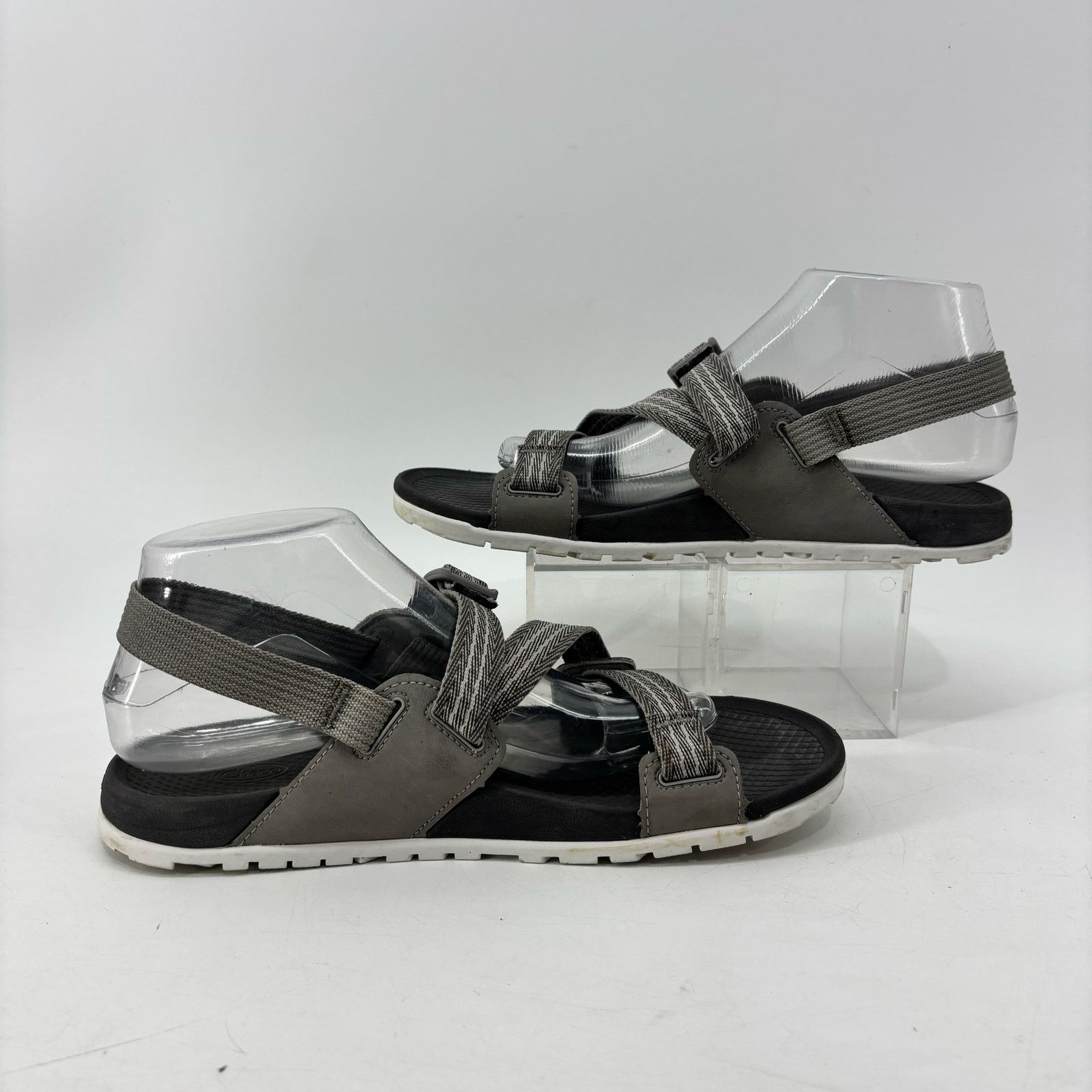 Chaco Chaco Womens Size 9 Lowdown Pully Gray Strappy Sandals Size US 9 / IT 39 - 6 Thumbnail