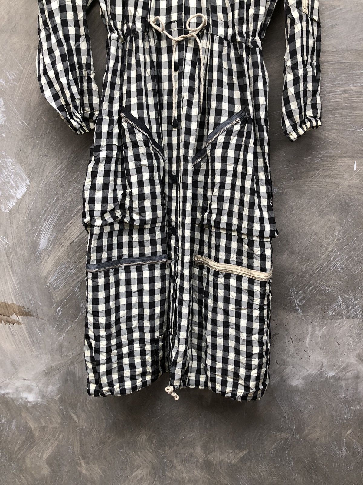 Issey Miyake Vintage Issey Miyake Multi Zipper Pocket Maxi Dress Size M / US 6-8 / IT 42-44 - 5 Thumbnail