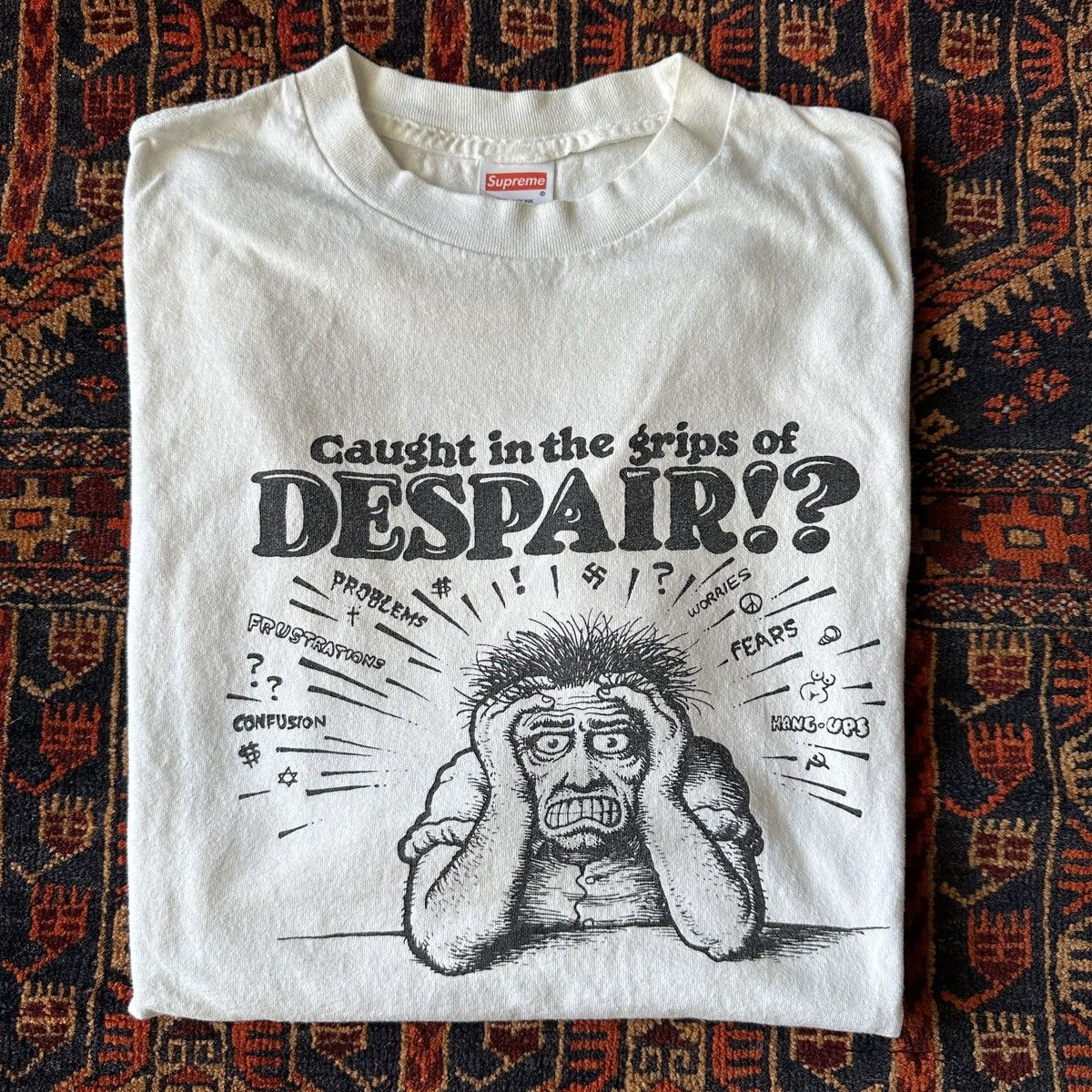 SS07 Robert Crumb ‘Caught in the Grips of Despair’ Tee
