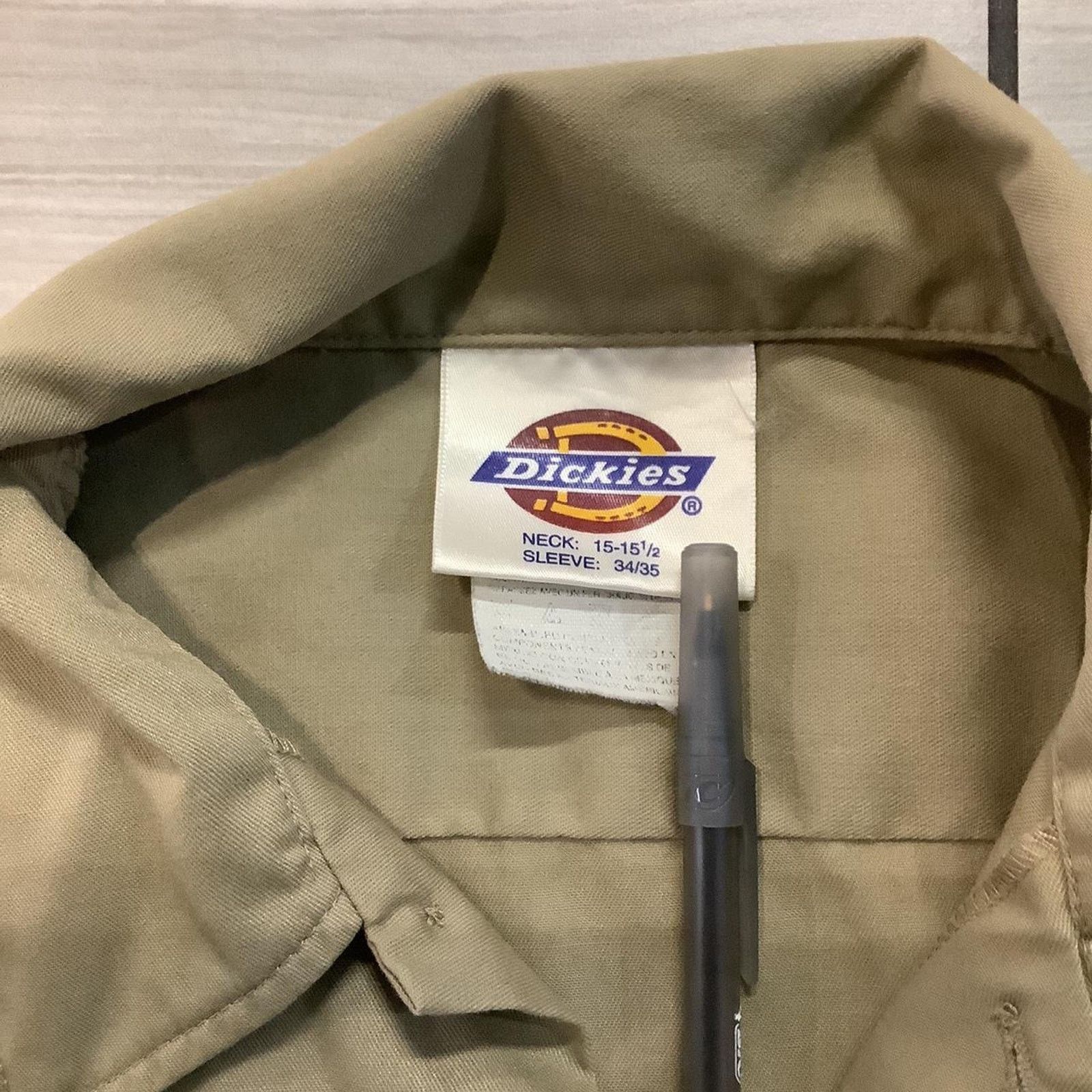Dickies 90s Dickies Long Sleeve Shirt Size US L / EU 52-54 / 3 - 3 Thumbnail