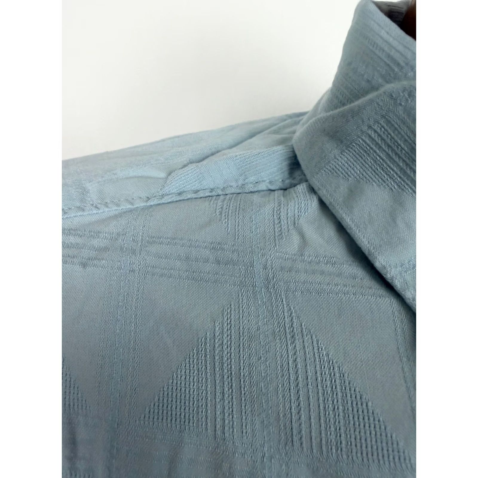 Tommy Bahama Tommy Bahama Shirt Men L Silk Cotton Jacquard Check Beach Resort Long Sleeve Size US L / EU 52-54 / 3 - 4 Thumbnail