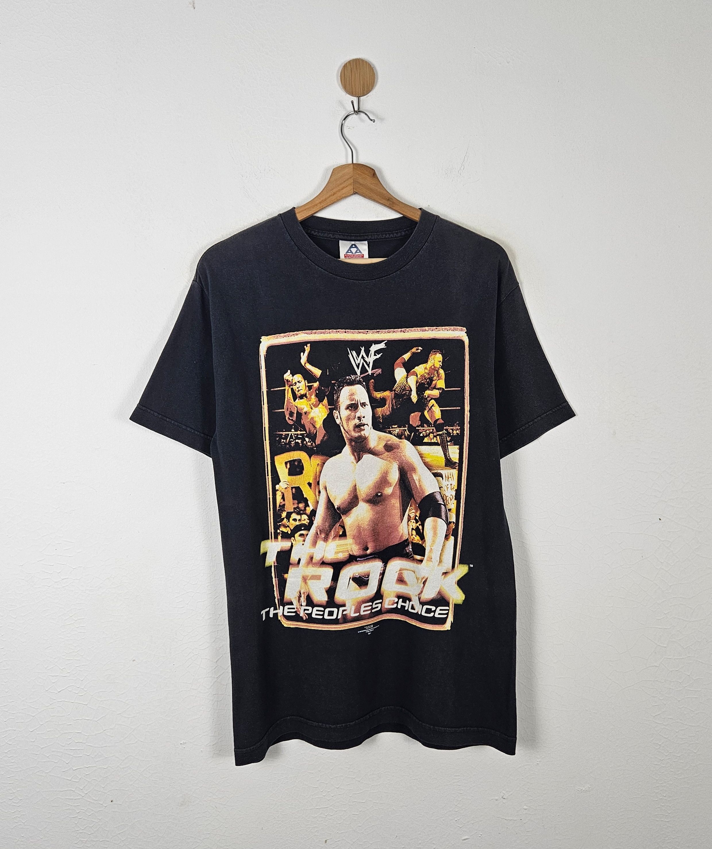Vintage Vintage 90s The Rock Shirt The People Choice 1999 Shirt Size US M / EU 48-50 / 2 - 1 Thumbnail
