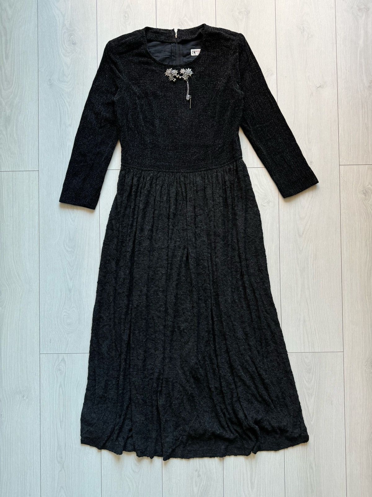 Designer Authentic STEINBOCK TYROL/AUSTRIA Maxi Dress 3/4 Sleeve Size M / US 6-8 / IT 42-44 - 1 Thumbnail