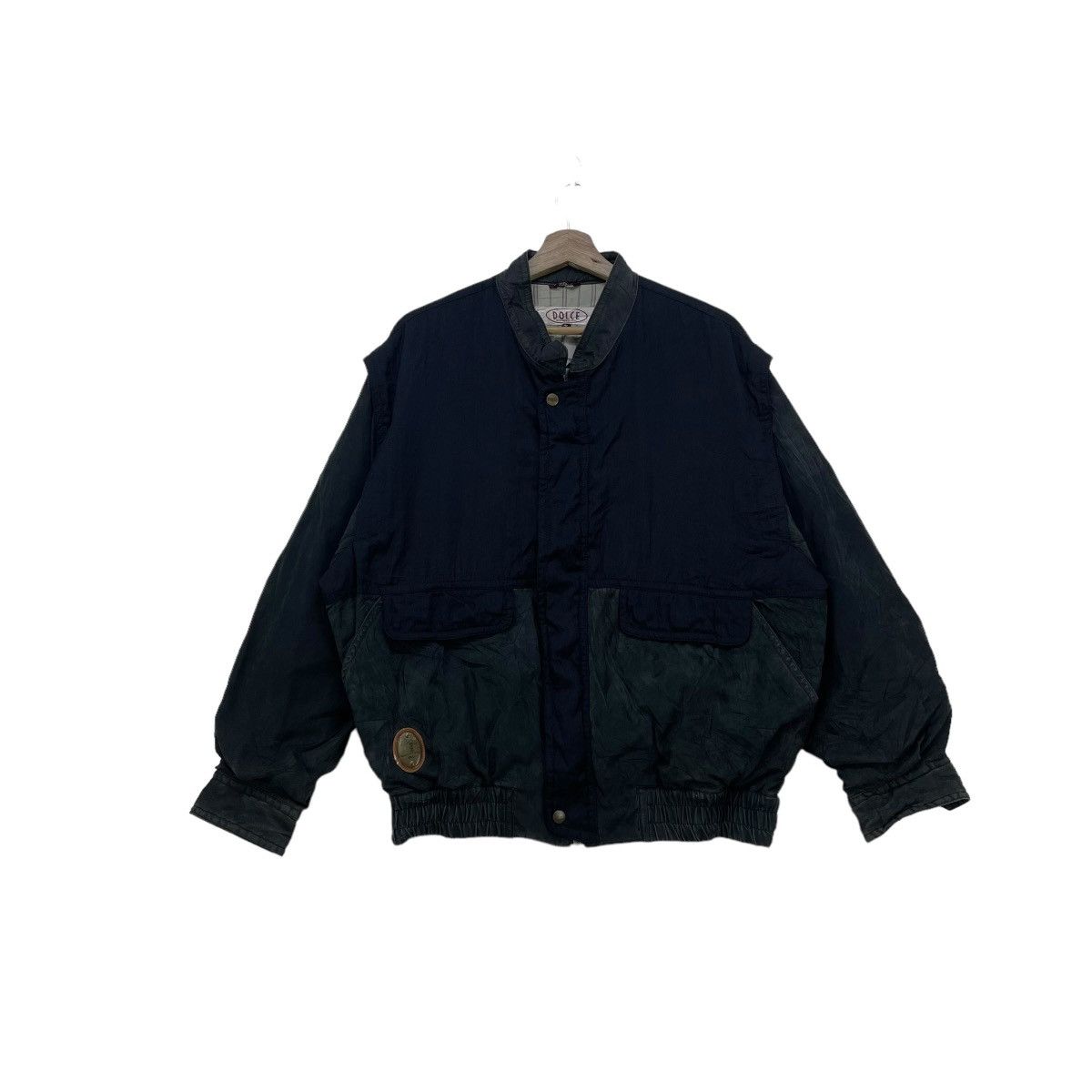 Other Vintage Italian Designer Dolce Bomber Dual Pocket Jacket Size US M / EU 48-50 / 2 - 2 Thumbnail
