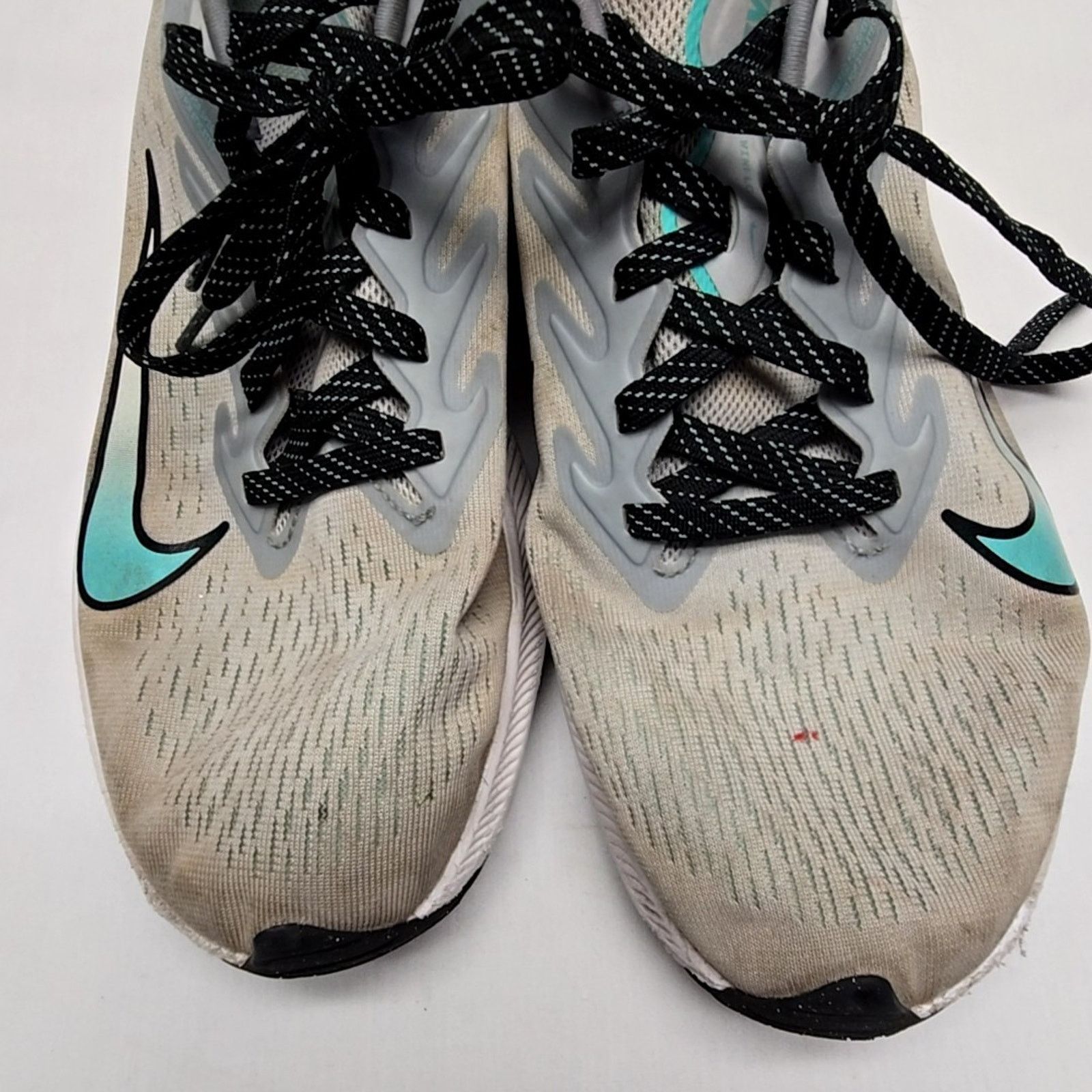 Nike Nike Air Zoom Running Shoes Womens 9.5 Gray Teal Sneakers Size US 9.5 / IT 39.5 - 2 Thumbnail