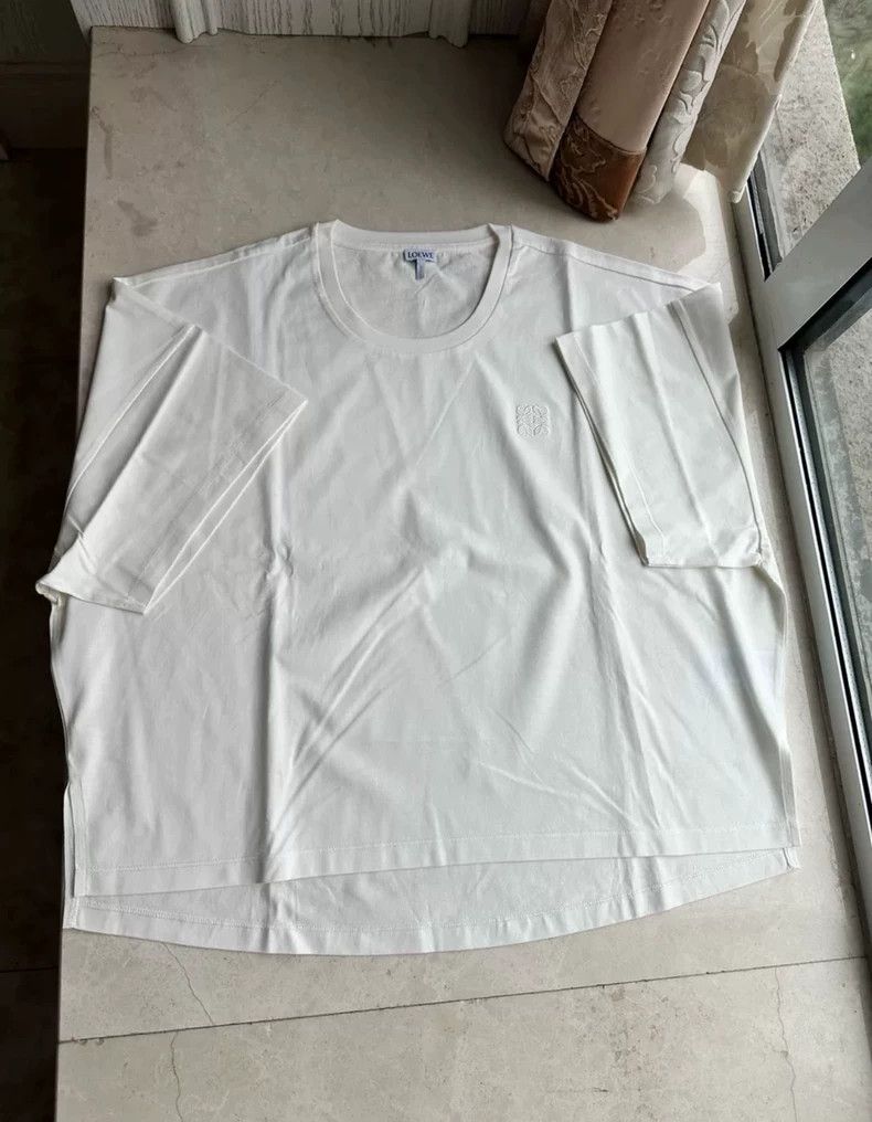 Loewe LOEWE Embroidered logo short sleeve T-shirt Size M / US 6-8 / IT 42-44 - 3 Thumbnail