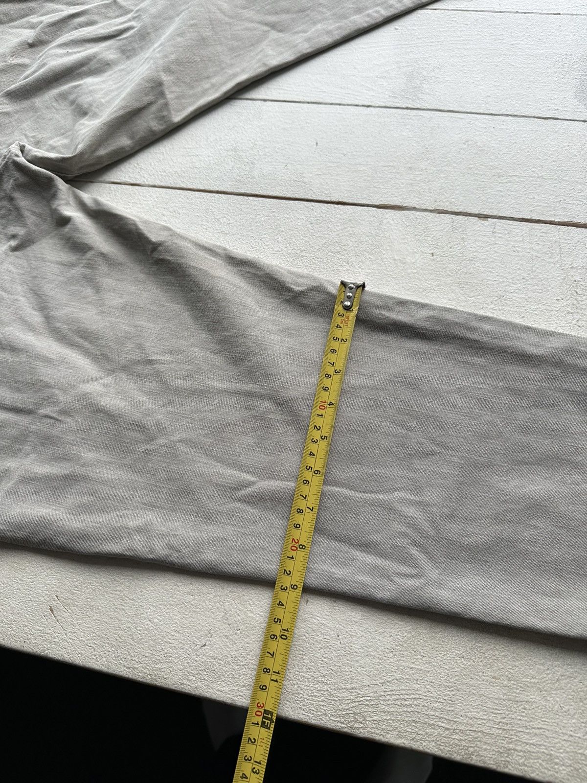 Giorgio Armani VNTG🚨90s Armani Jeans Denim Gray Baggy Mens Pants 30US Size US 32 / EU 48 - 21 Thumbnail