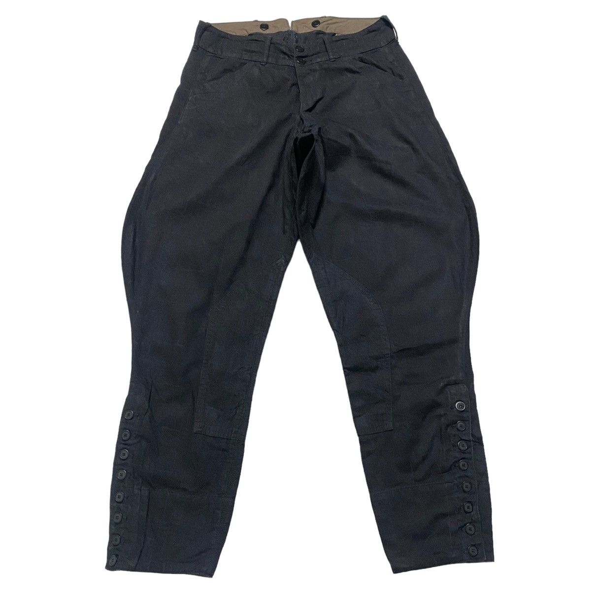 BLACK SIGN Black Sign Breeches Jodhpur Pants Black Scaly Size US 30 / EU 46 - 2 Thumbnail