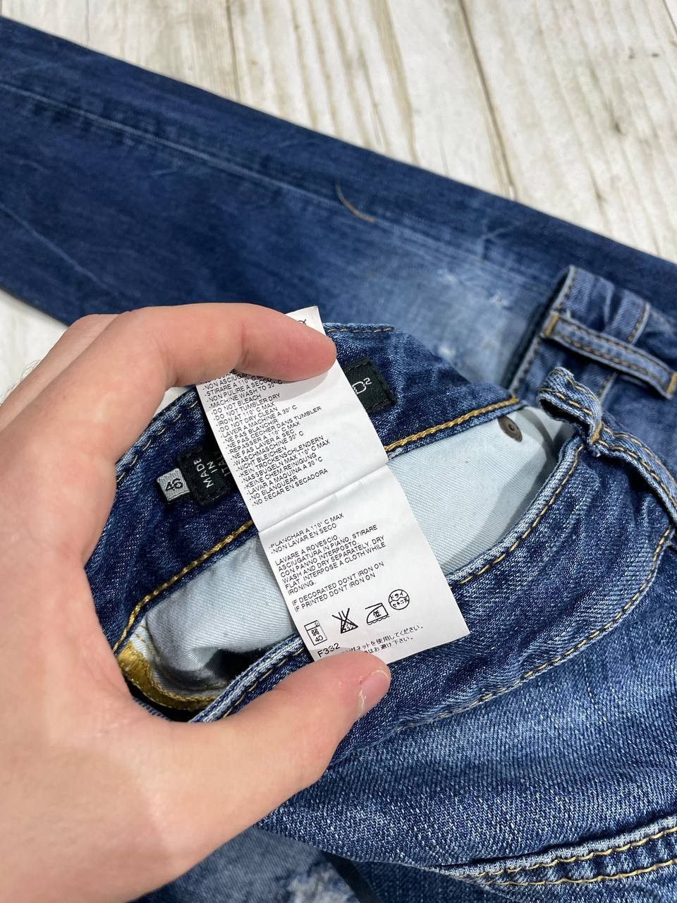 Dsquared2 Dsquared Kenny Twist Jeans Denim Y2K Blue Mens Size 46 30 S Size US 30 / EU 46 - 13 Thumbnail