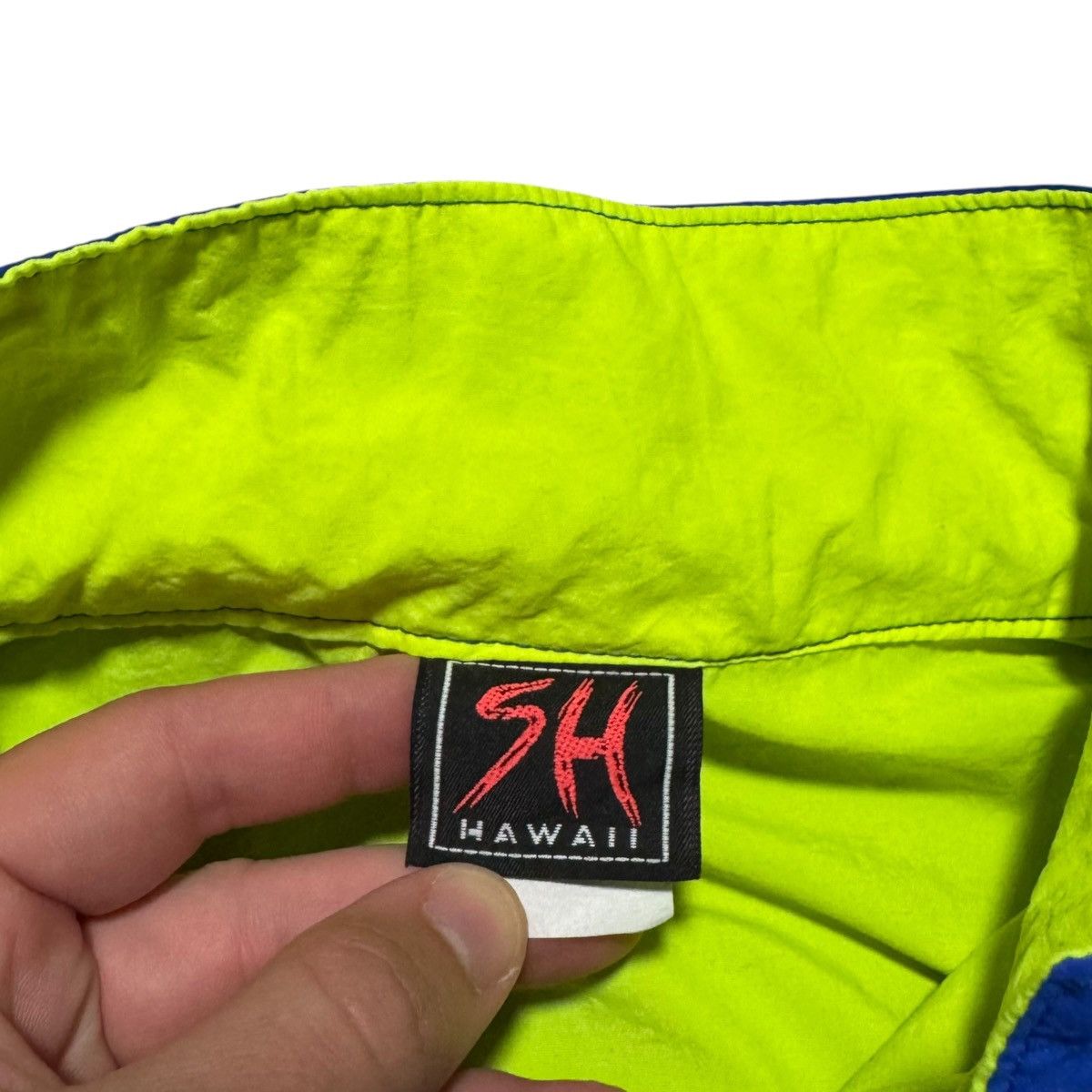 Vintage Vintage 90s SH Hawaii Surfing Windbreaker Men's Medium FLAWS Size US M / EU 48-50 / 2 - 6 Thumbnail