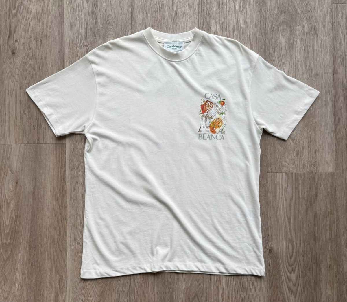 Casablanca Casablanca Tennis Club White T-Shirt Art Logo Size US L / EU 52-54 / 3 - 1 Thumbnail