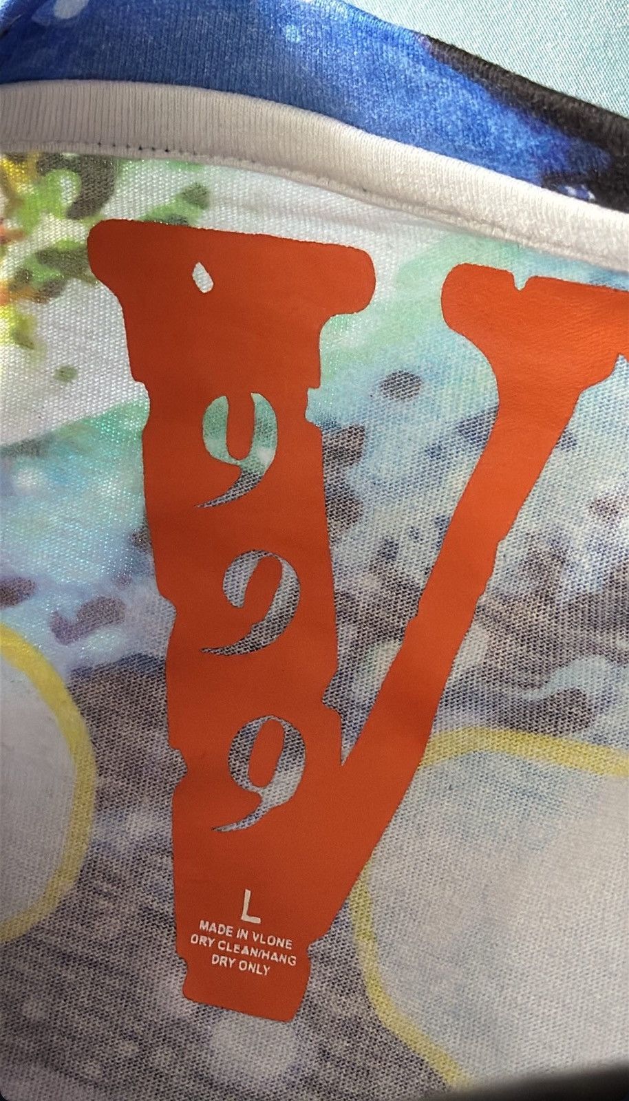 Vlone Juice Wrld x Vlone Cosmic T-shirt Size US L / EU 52-54 / 3 - 3 Thumbnail