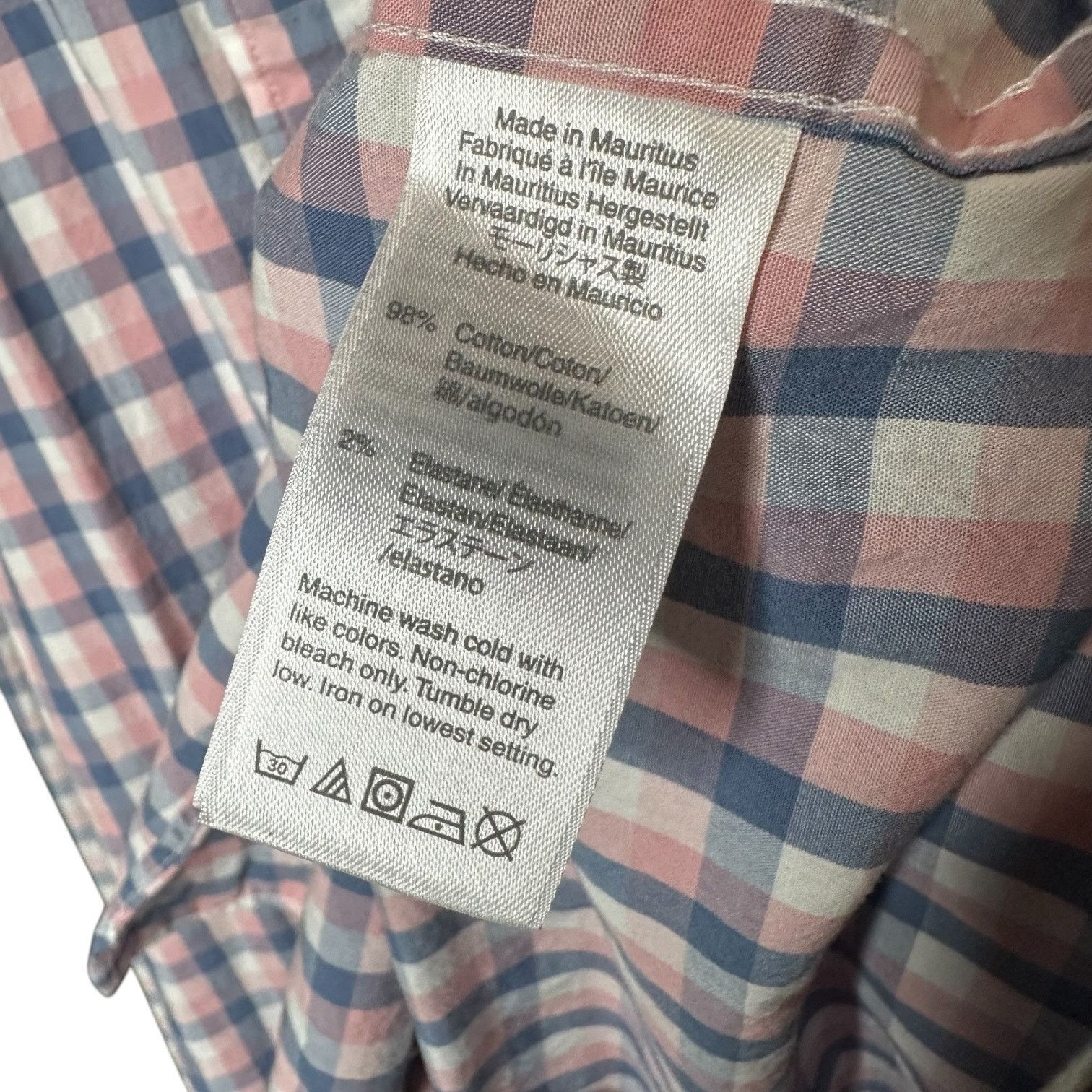 J.Crew J. Crew Slim Fit Pink and Blue Check Button Down Shirt XL Size US XL / EU 56 / 4 - 4 Thumbnail