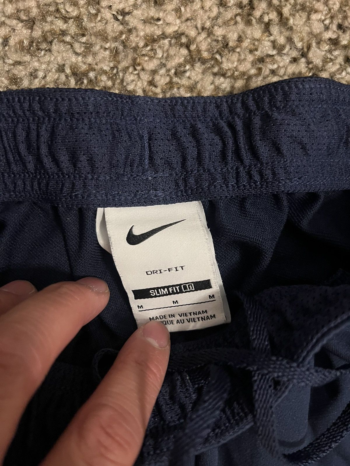 Nike Nike PSG Soccer Pants Navy Size Medium Size US 34 / EU 50 - 2 Thumbnail