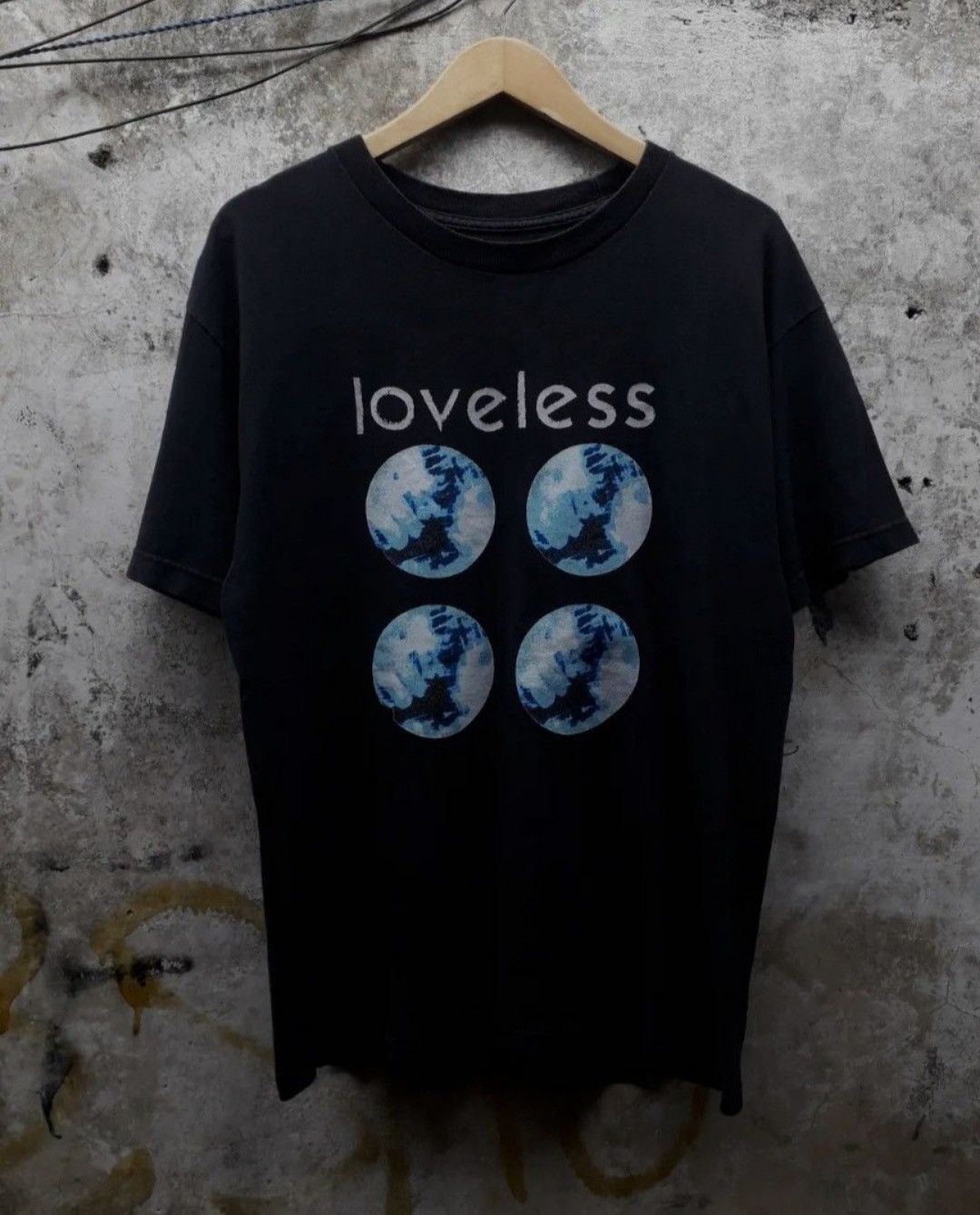 image of Band Tees x Rock T Shirt My Bloody Valentine Loveless Bootleg 90's in Black, Men's (Size Large)