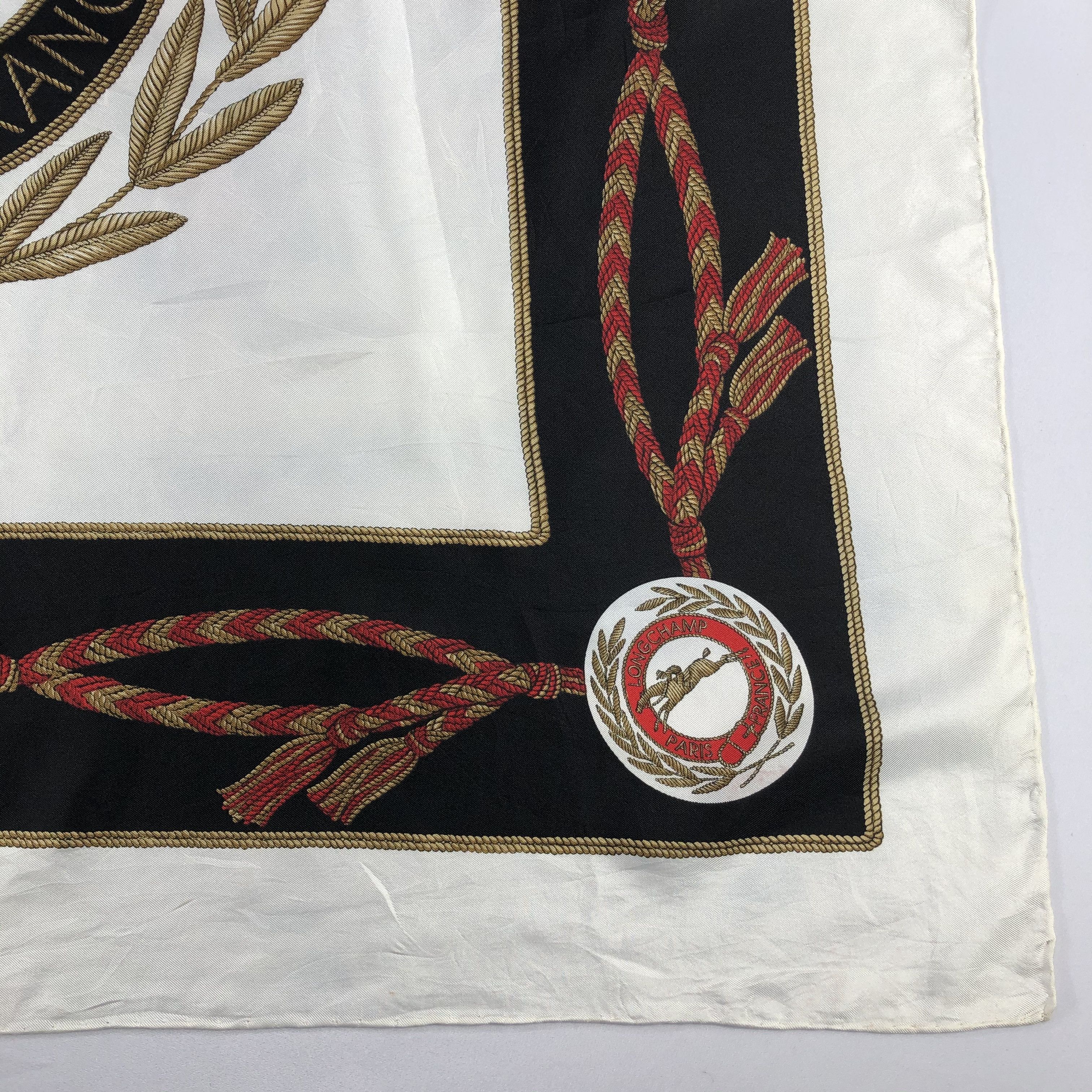Longchamp Vintage Longchamp Silk Scarf Size ONE SIZE - 4 Thumbnail