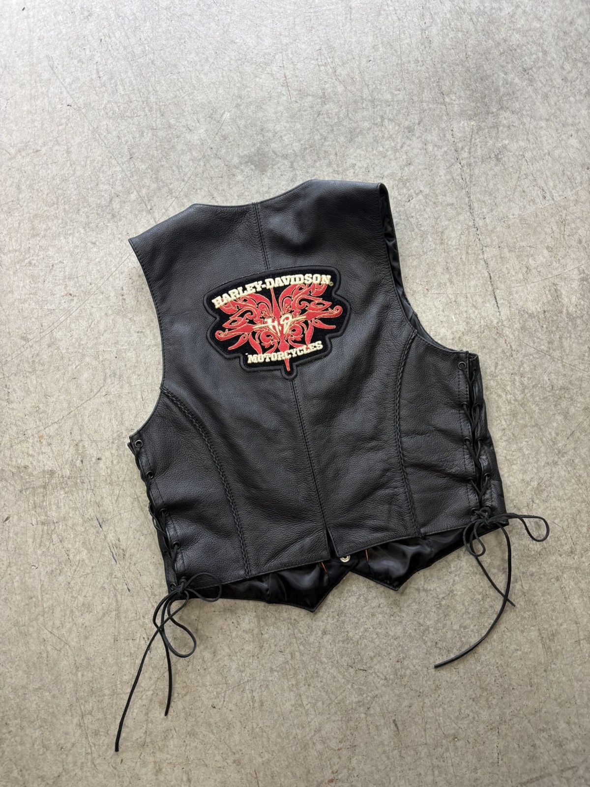 Harley Davidson Vintage Harley Davidson Vest Size XL / US 12-14 / IT 48-50 - 2 Thumbnail