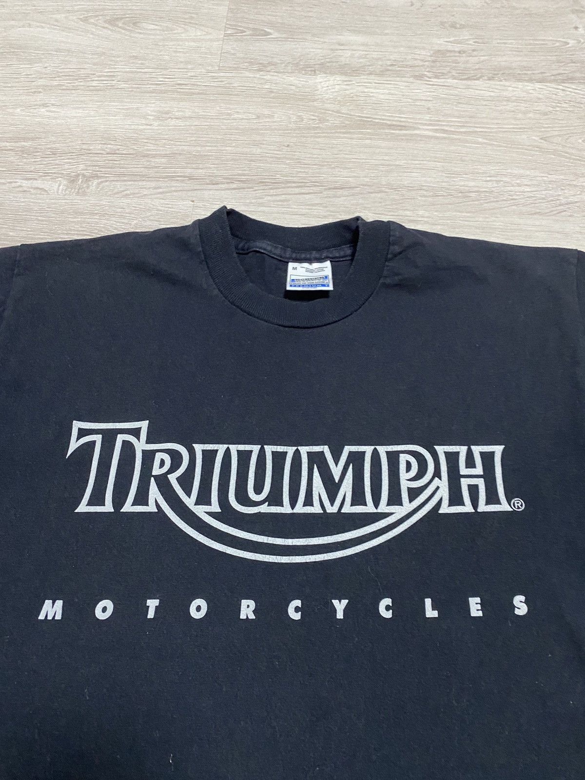 Vintage Vintage Triumph Screen stars motorcycles sz M Size US M / EU 48-50 / 2 - 2 Thumbnail