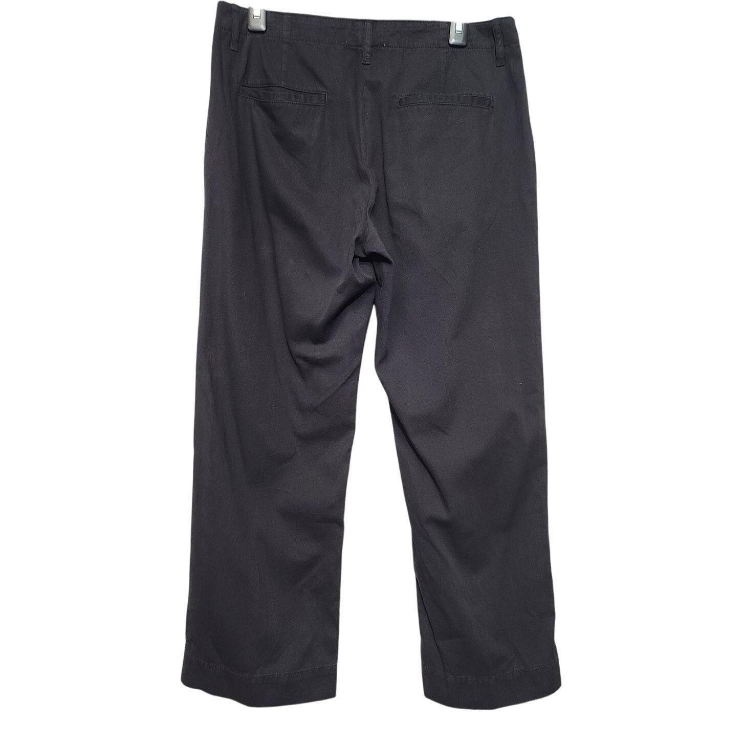Frame FRAME Women's Le Tomboy Trousers Size 28 Black Distressed Size 28" / US 6 / IT 42 - 3 Thumbnail