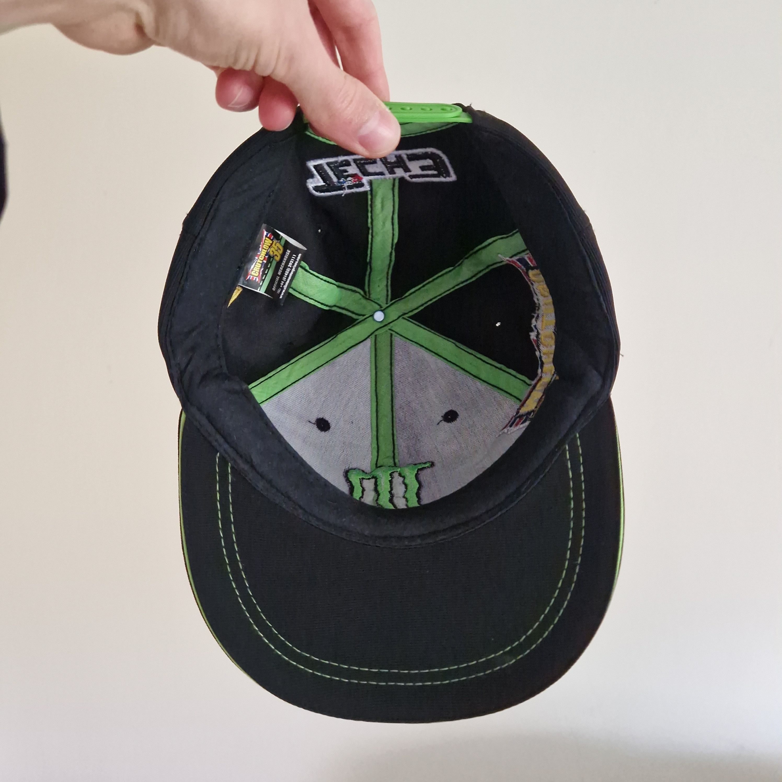 Vintage Monster x Crutchlow 35 Racing Cap – Adjustable Size ONE SIZE - 6 Thumbnail