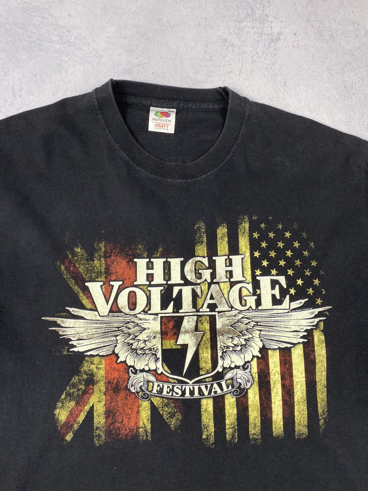 Band Tees × Vintage Vintage High Voltage Festival 2010 Rock Music Tee Size US L / EU 52-54 / 3 - 5 Thumbnail