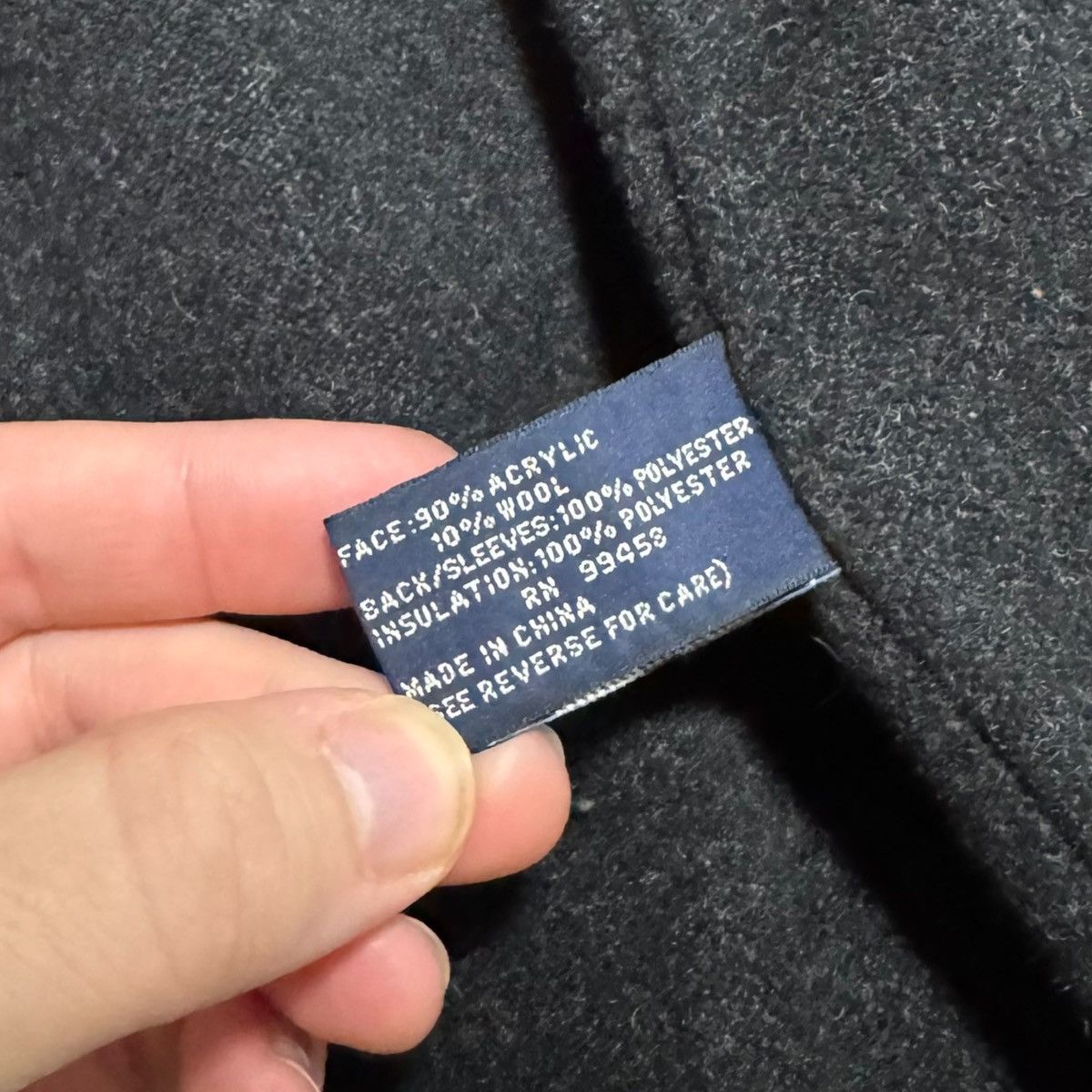 Brooks Brothers Brooks Brothers Men’s Large Overcoat Zip Polyester Nylon Size US L / EU 52-54 / 3 - 6 Thumbnail