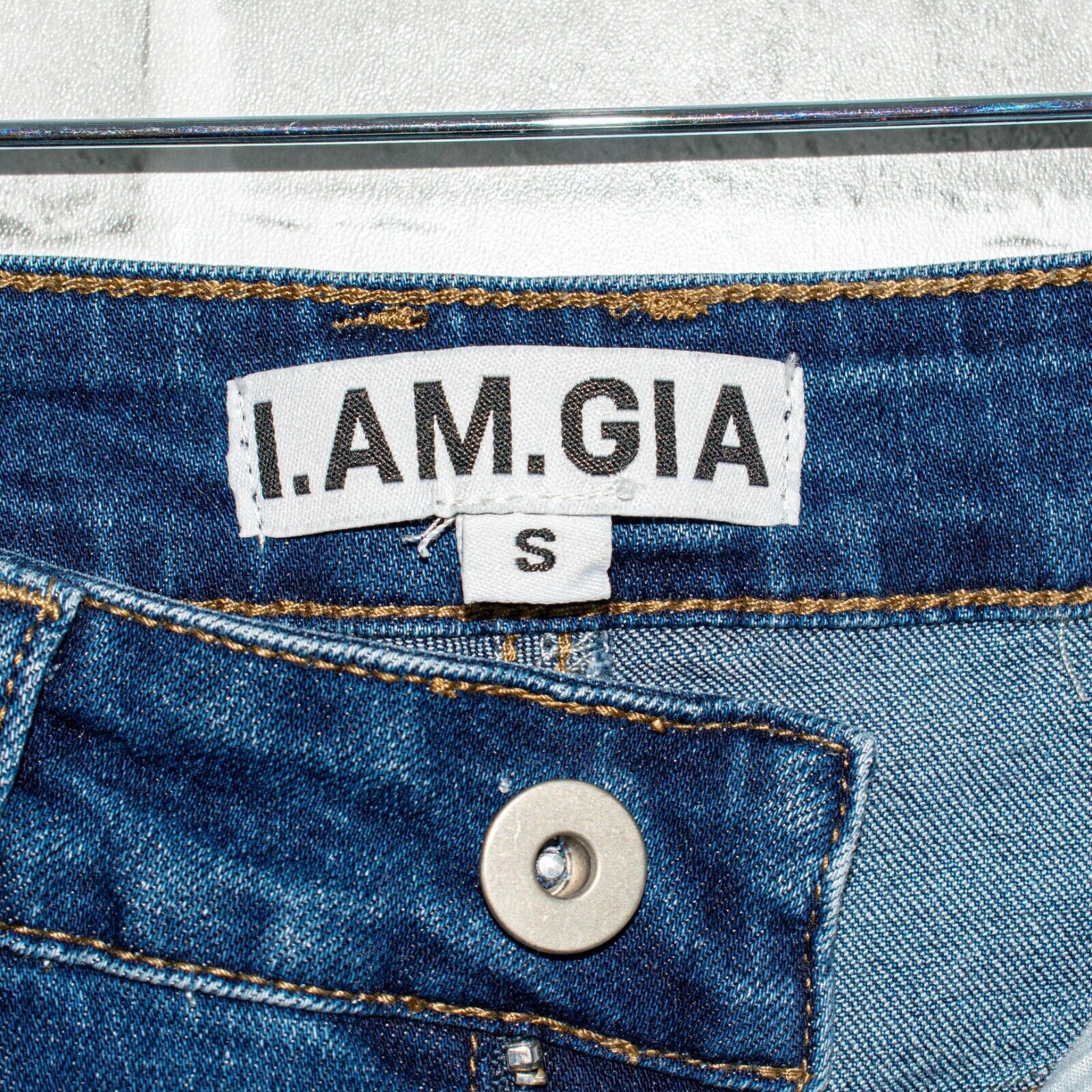 I.AM.GIA I AM GIA Women's Savannah Mid Rise Flare Jeans Flare Leg Size 24" / US 00 / IT 34 - 3 Thumbnail