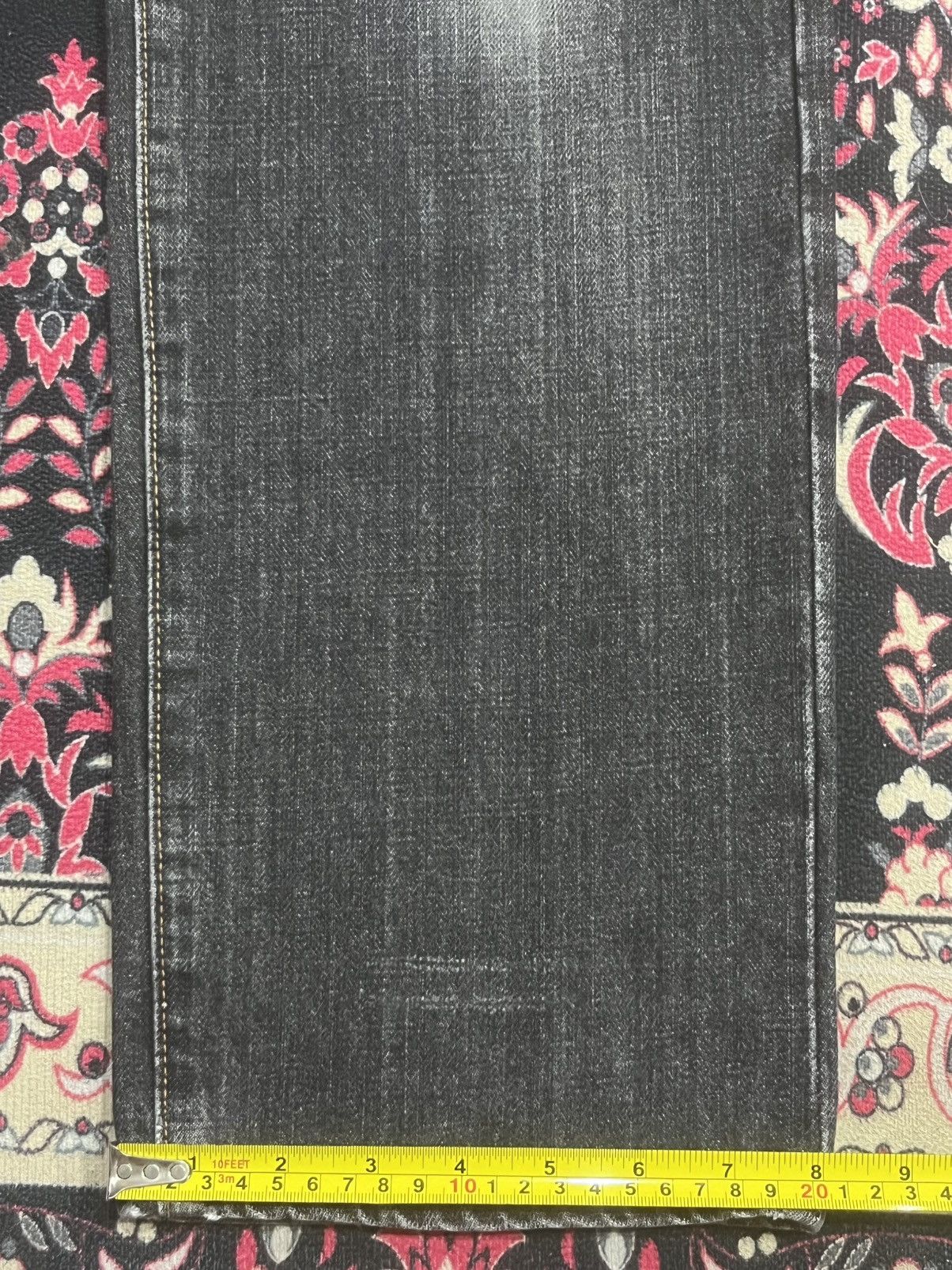 Japanese Brand Vintage Japanese Bobson Chessking Black Wash Distressed Jean Size US 32 / EU 48 - 15 Thumbnail